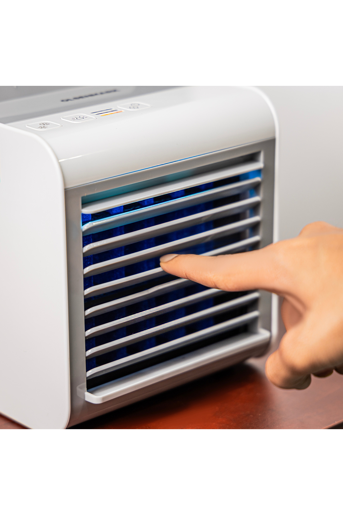 Olsenmark-Mini Air Cooler- OMF1877/ Humidifier, 7-Color LED Light 4