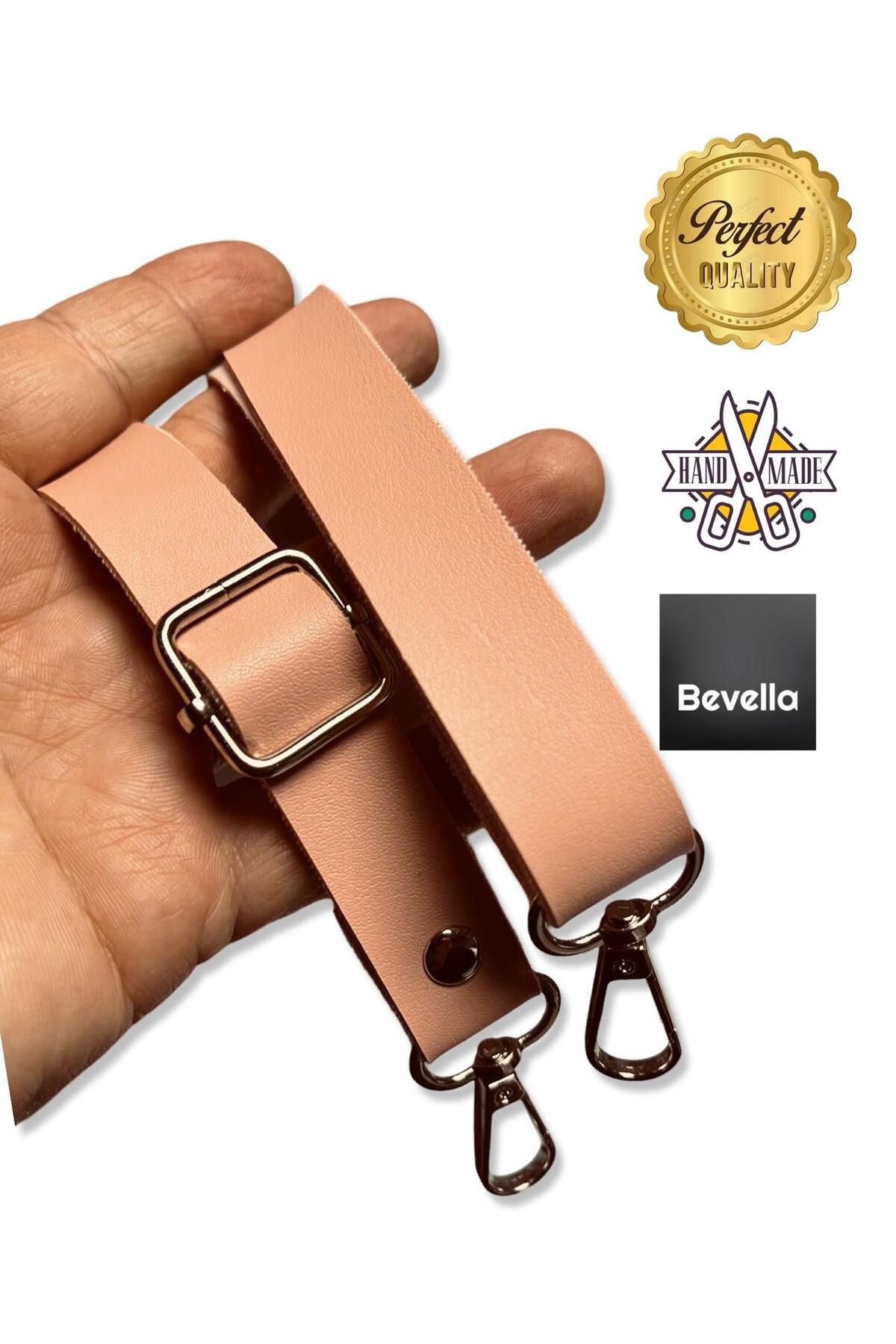 Bevella Trend Kancalı Deri Çanta Askısı & Aksesuarı - ( 2cm en x 140cm boy )