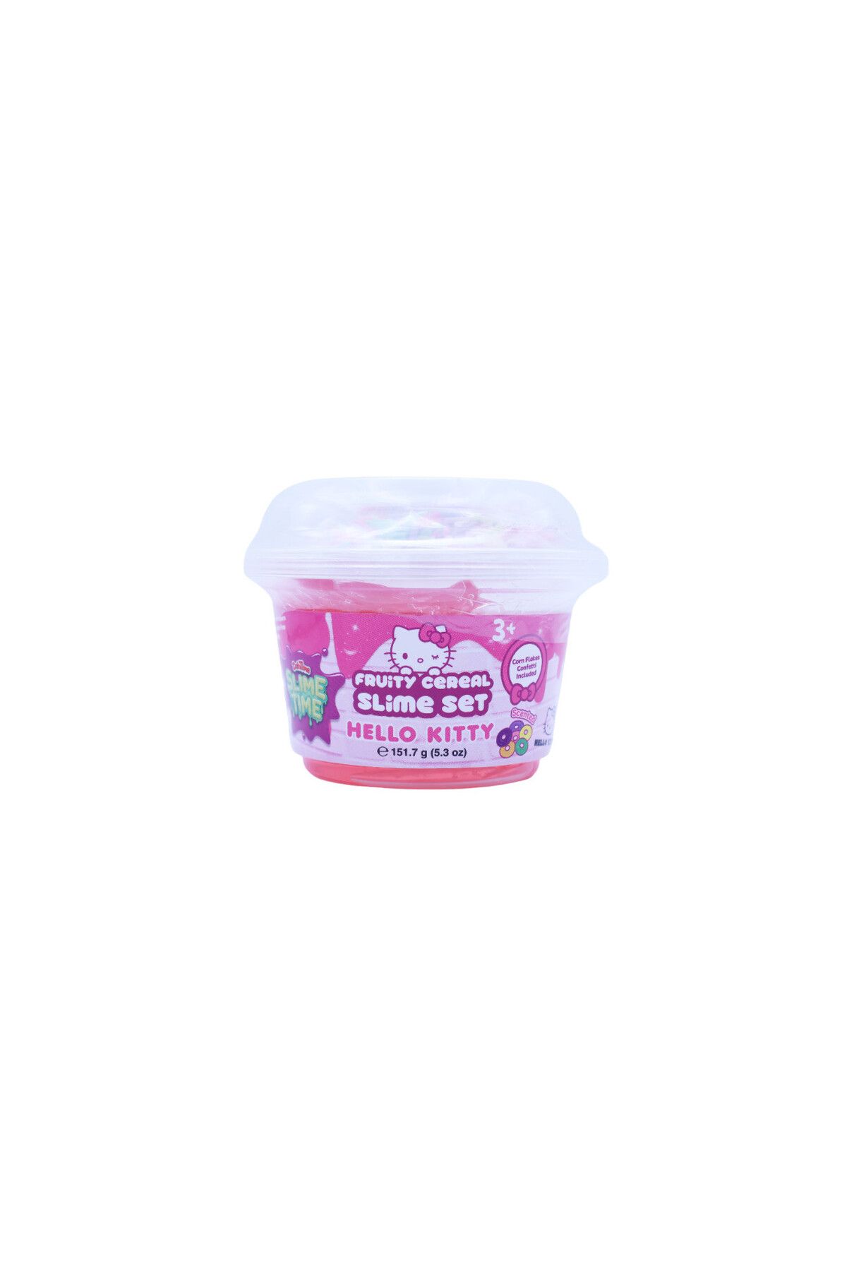 Hello Kitty-SlimeTime Hello Kitty Single Can, Assorted 1 Piece (Style May Vary) 4