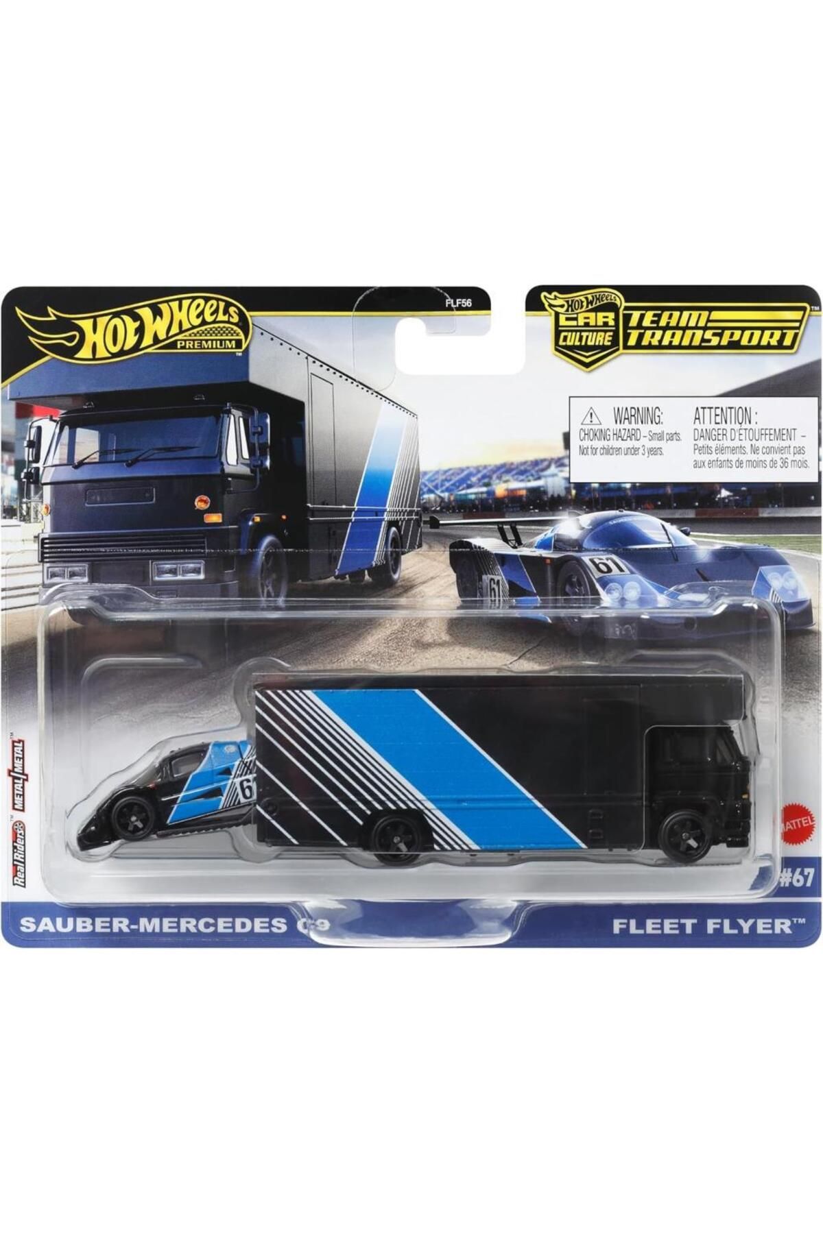 HOT WHEELS Sauber-Mercedes C9 Fleet Flyer Model Araba