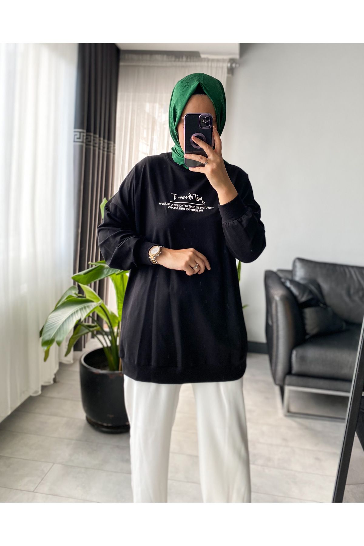 İkoll İkoll Oversize Basic Sweatshirt