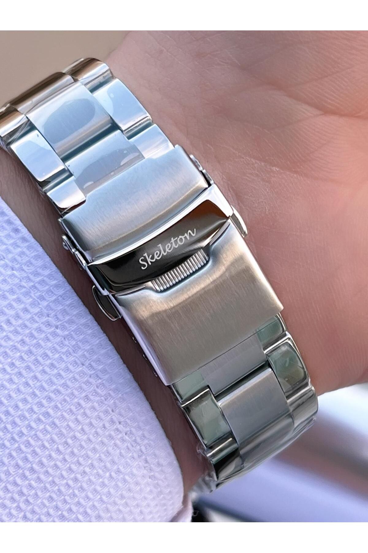 Daniel Klein-30 Mt Waterproof Men's Wrist Watch with Automatic and Manual Winding Feature Fdk.10783.F2 7