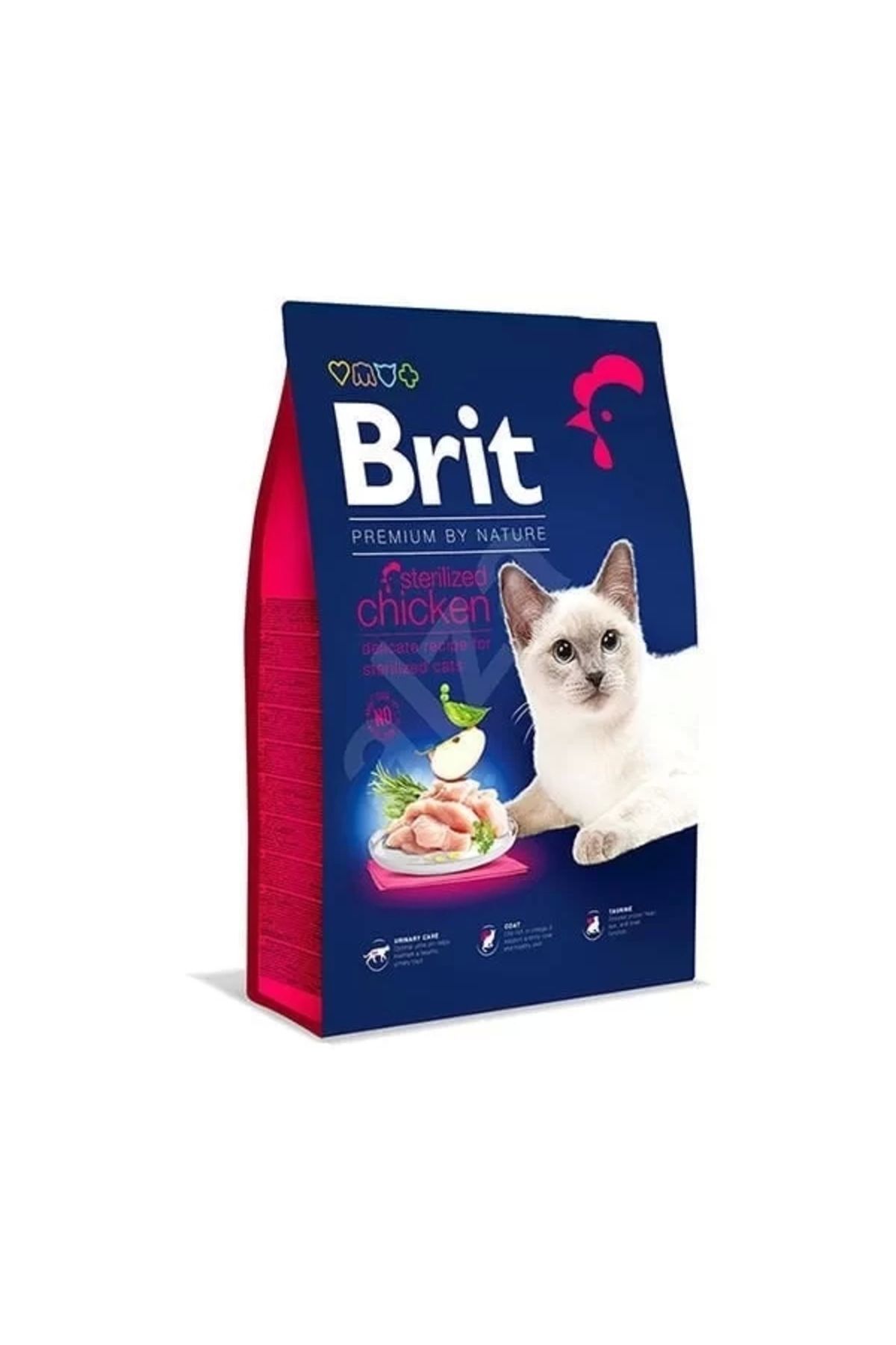 St Morritz Premium By Nature Sterilised Tavuklu Kısırlaştırılmış Yetişkin Kedi Maması 8 Kg