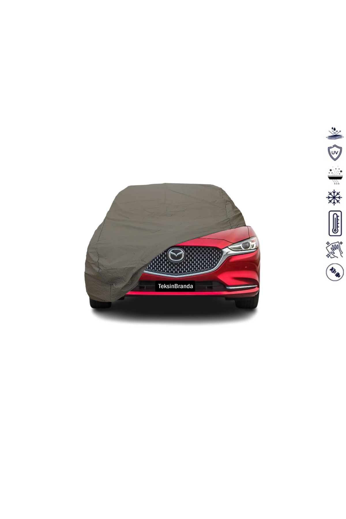 ULTRASHOP Mazda 6 3 Su Geçirmez Araba Brandası Miflonlu Araba Brandası Uv Korumalı Oto Branda