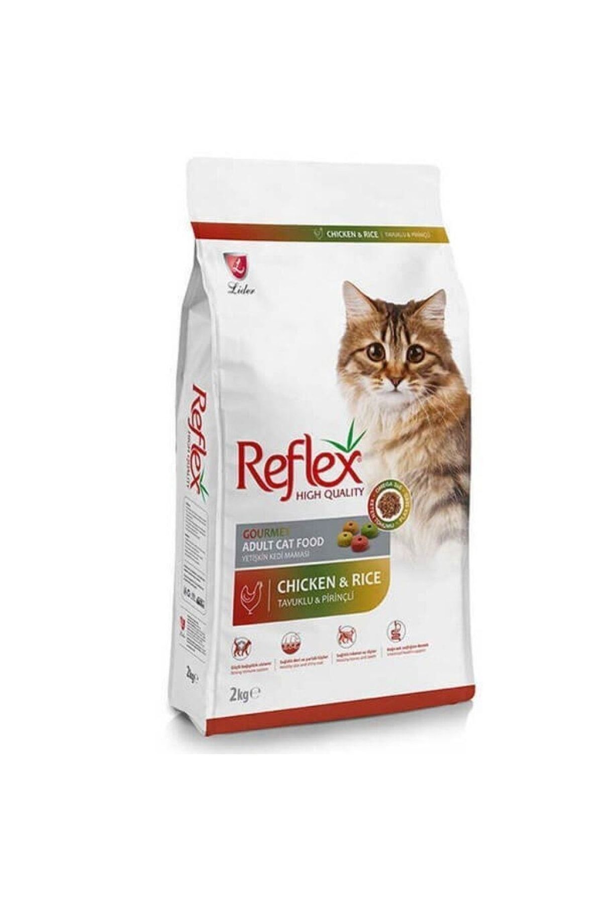 St Morritz Multi Color Tavuklu ve Pirinçli Yetişkin Kedi Maması 2 kg