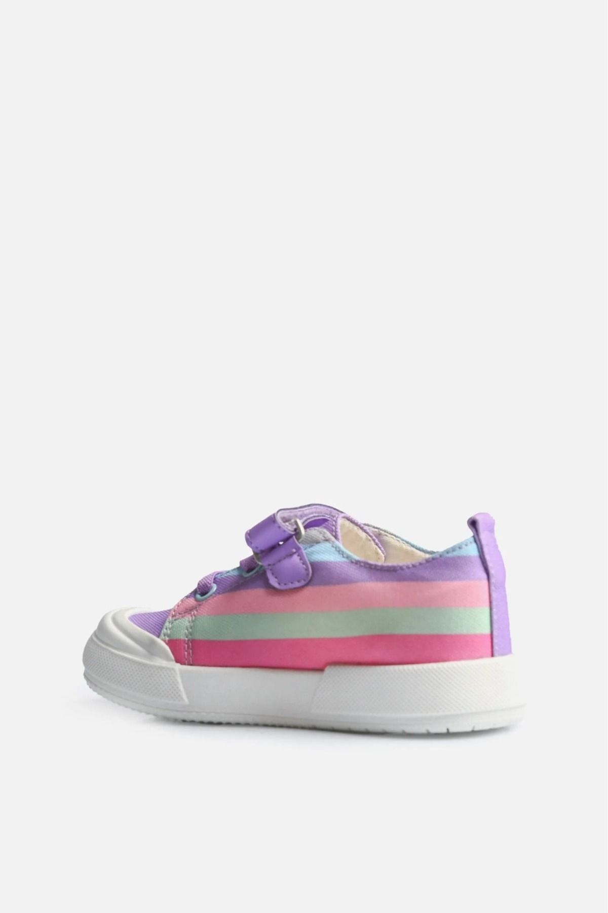 Vicco-Elf Orthopedic Girl's Lilac Lighted Linen Sneaker 4