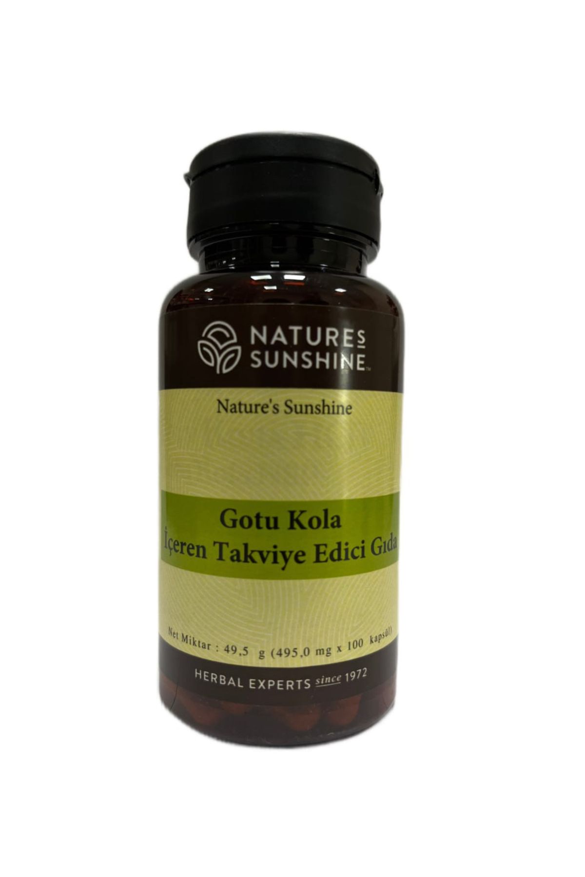 Natures Sunshine Gotu Kola İçeren Takviye Edici Gıda