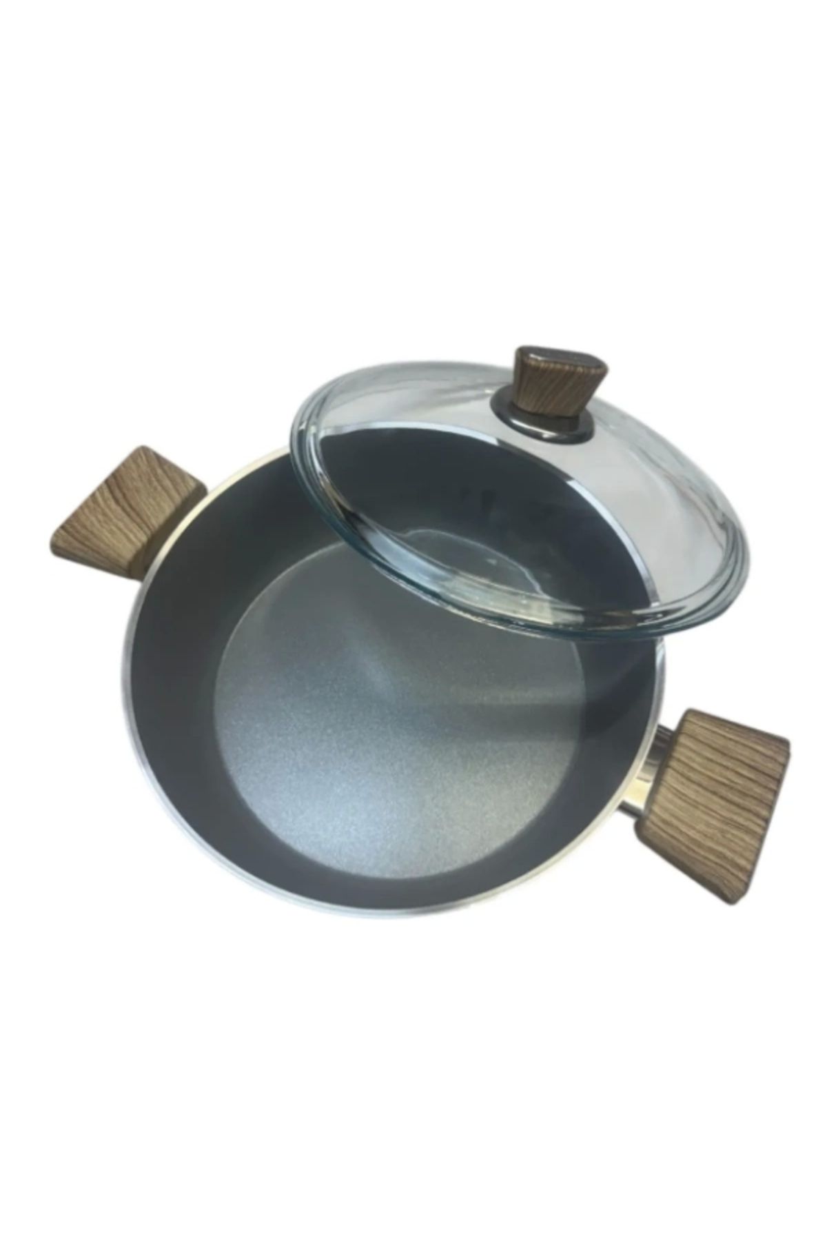 Kahramanlar-7 Piece Milanese Cast Ceramic Cookware Set 3