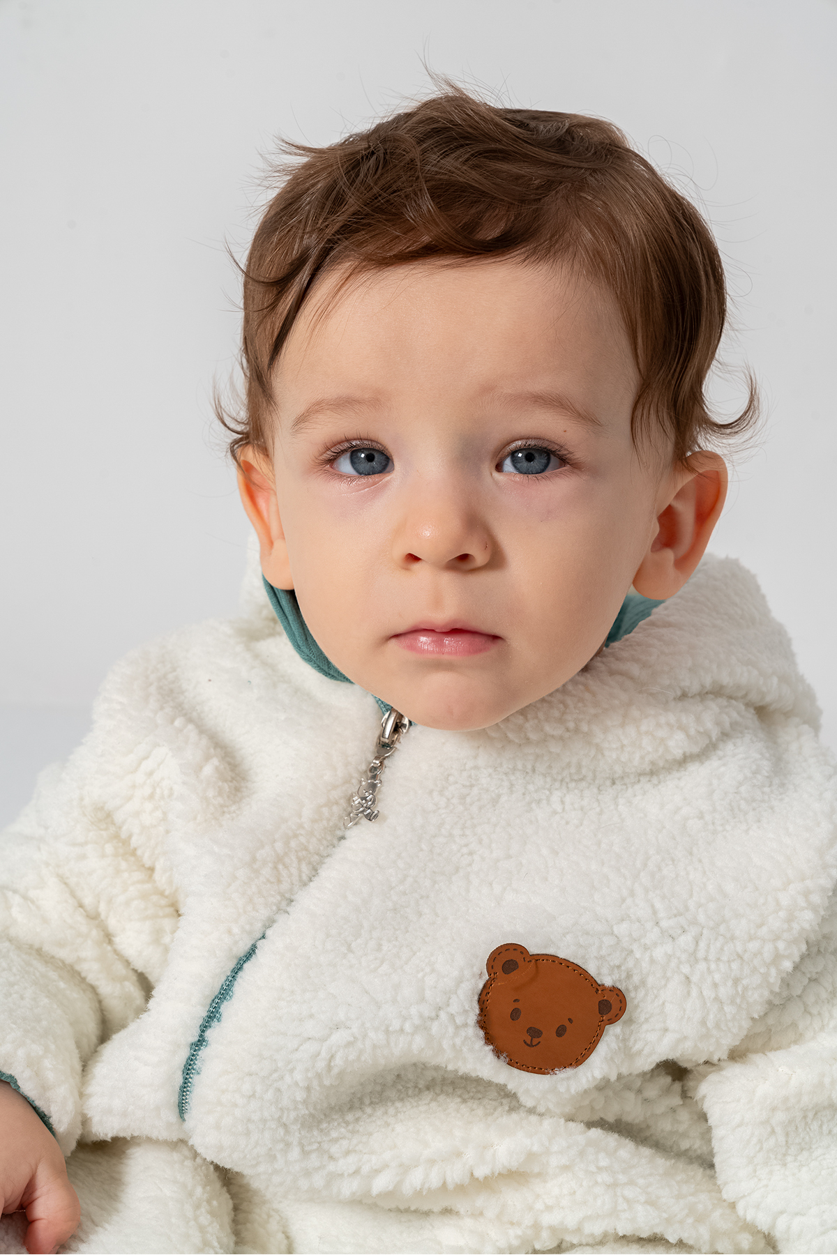 Baby Animals Welsoft Peluş Kuzu Katlanır Eldivenli %100 Pamuk Astar Unisex Kız Erkek Çocuk Bebek Uyku Tulumu fotoğrafı 6 (önizleme)