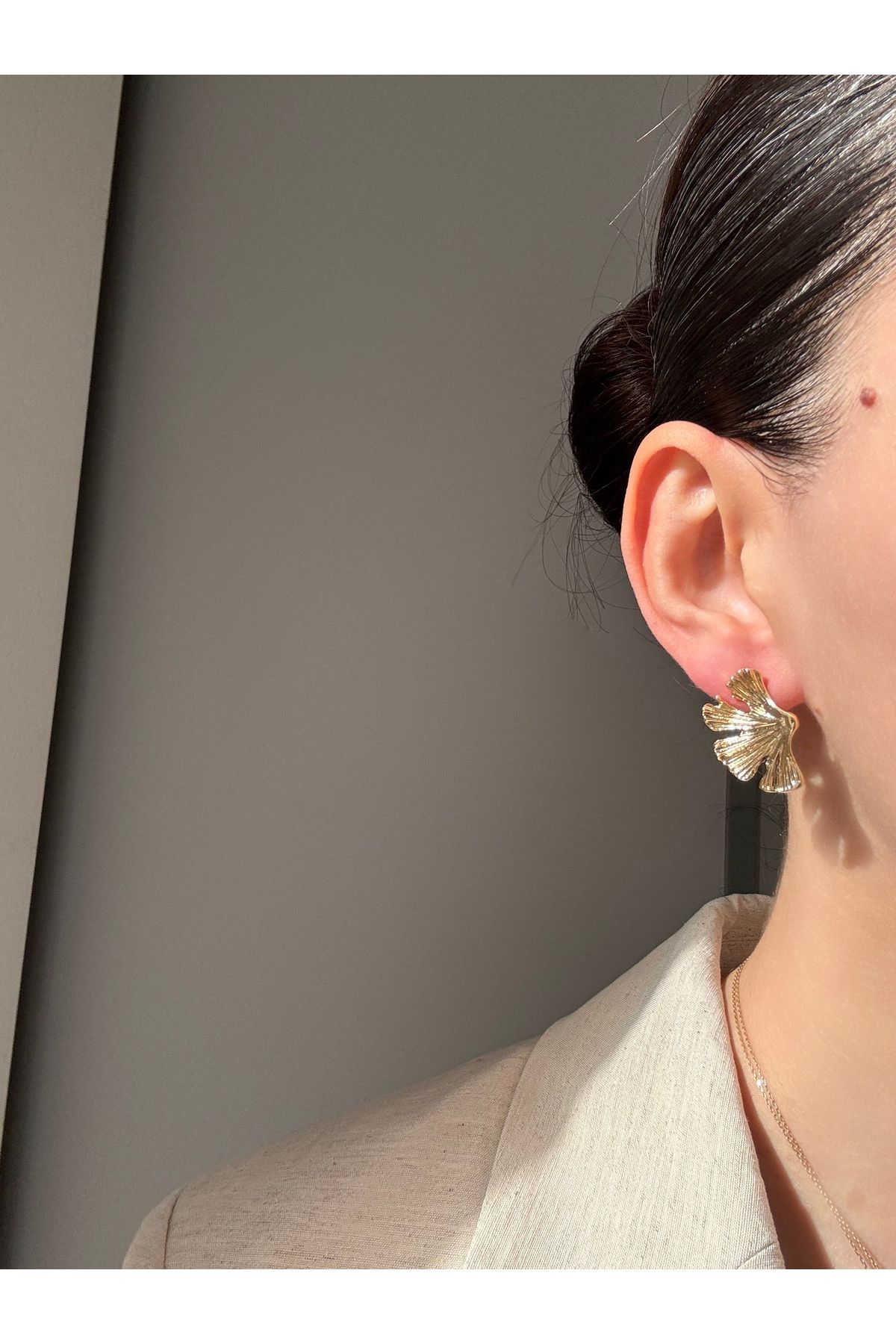 Ressia-Ginkgo Leaf Earrings 2