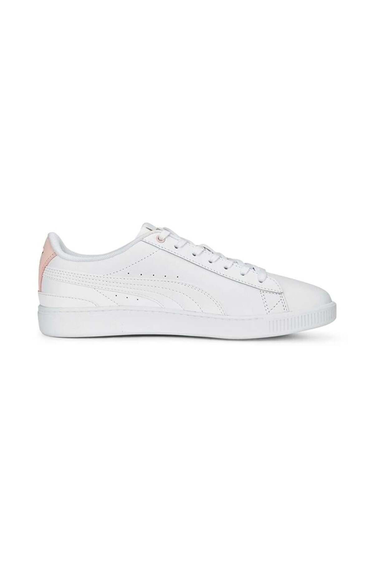 Vikky V3 Lthr 383115 رز سفید گرد و طلایی Puma