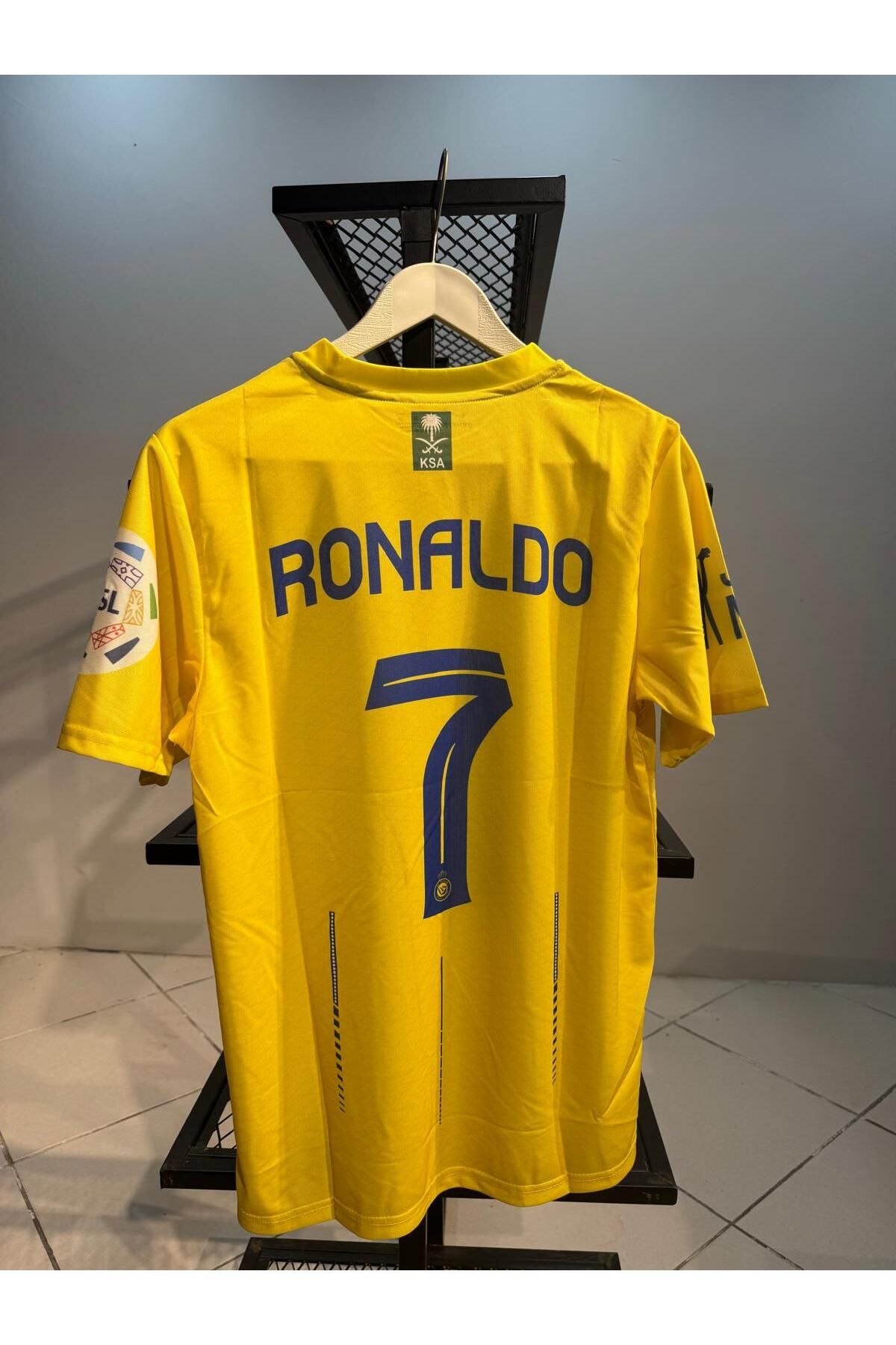 ZİLONG RONALDO 7 ALL NASSR YENİ SEZON SARI FUTBOL FORMASI YETİŞKİN