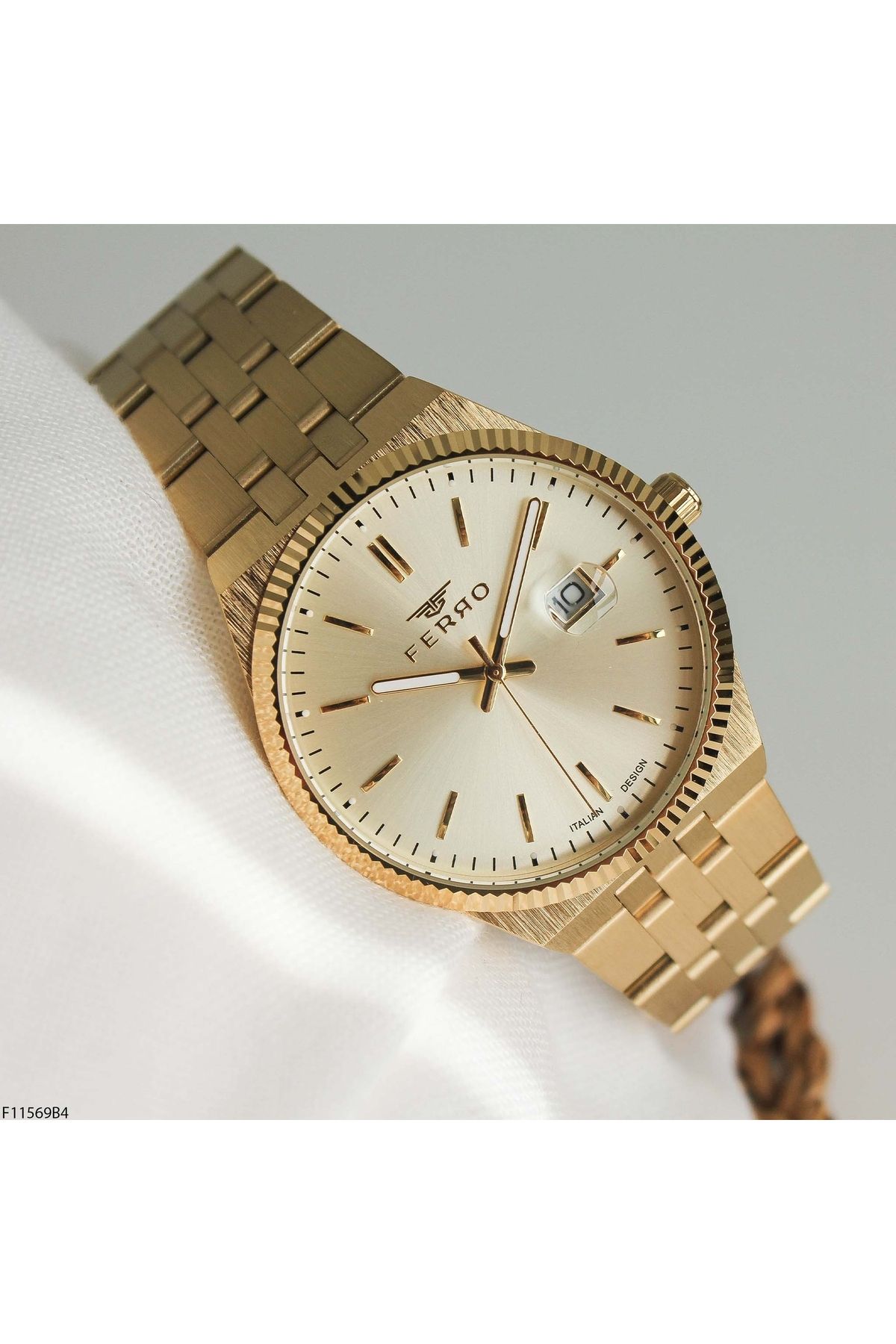 FERRO-F11569B4 Men's Watch with Steel Band 3