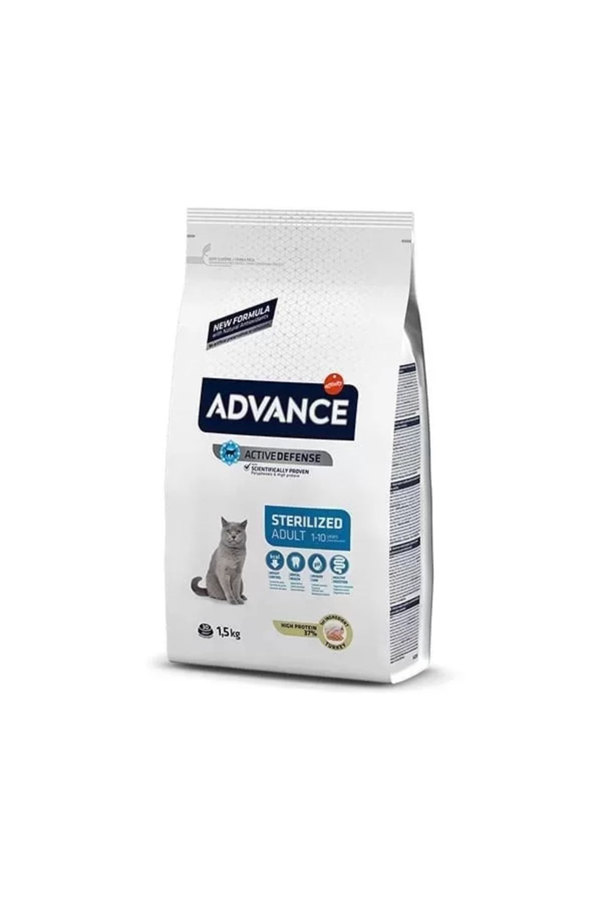 TREND Advance Sterilised Hindili Yetişkin Kısırlaştırılmış Kedi Maması 1.5 Kg