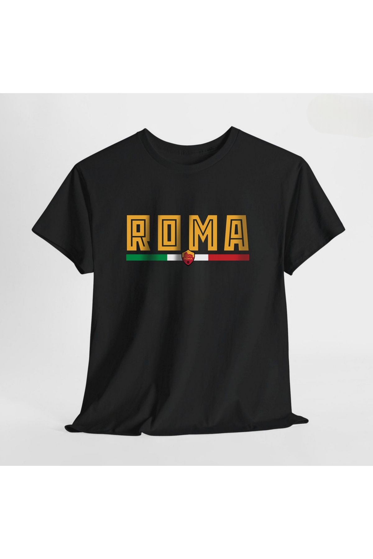 SARI Roma İtalya Temalı %100 Pamuk Tshirt