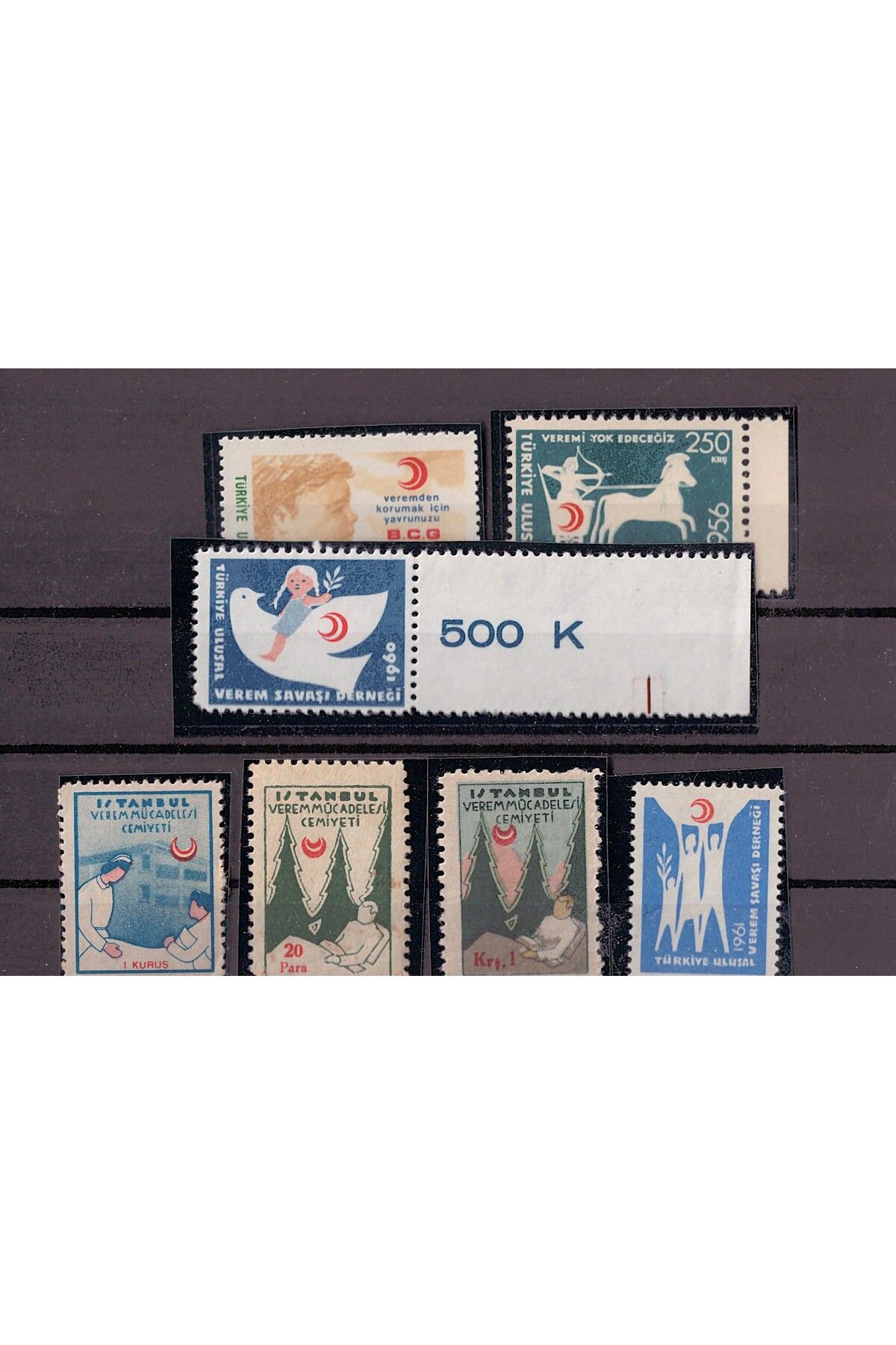 PULKOLİK Muhtelif Yardım Pulları Lotu Mnh