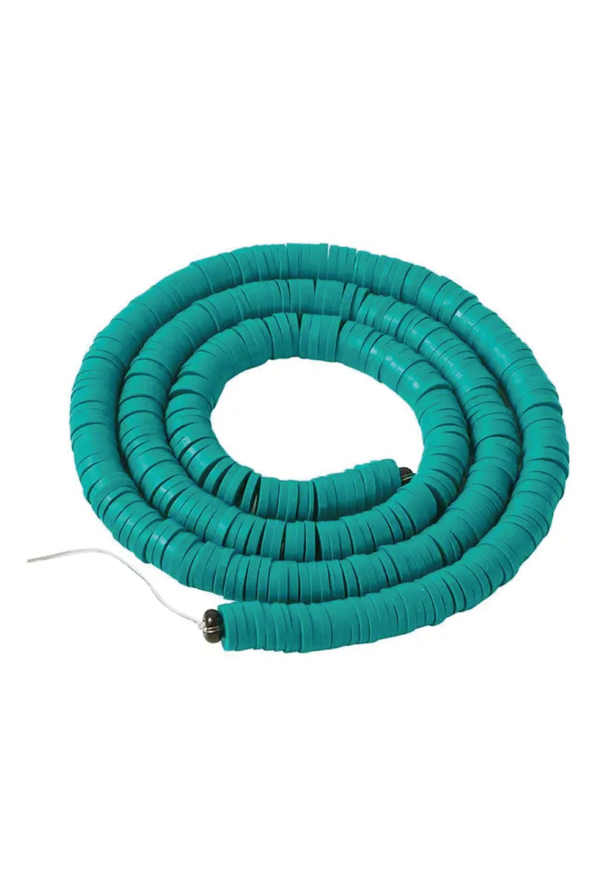 Caglar Accessories 4 Adet 6mm Renkli Polimer Kil Fimo Boncuk Dizisi,40cm Hamur Boncuk Fimo Dizi