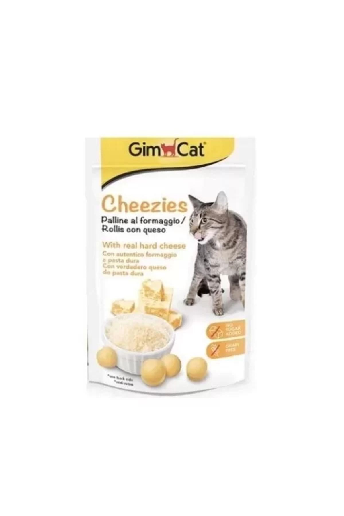 TREND Gimcat Cheezies Peynirli Tahılsız Kedi Ödül Tableti 10 Gr