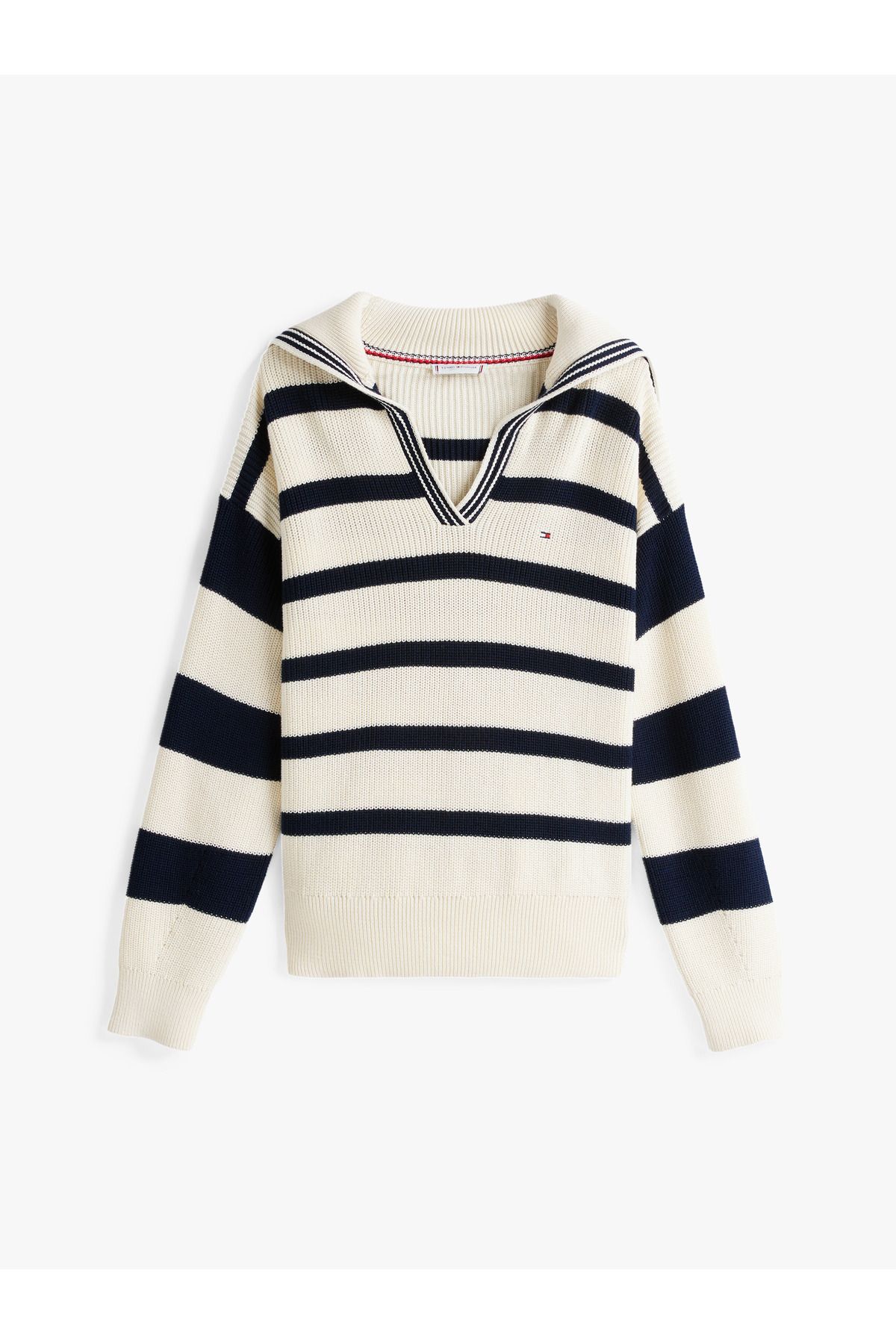 Tommy Hilfiger Co Cardi Stitch Open