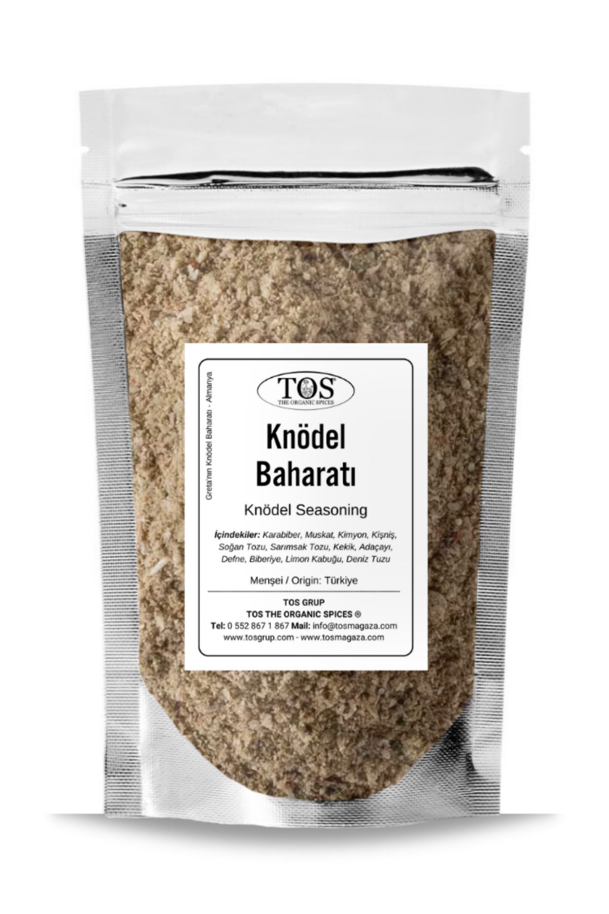 TOS The Organic Spices Greta'nın Knödel Baharatı 250 gr Greta’s Knödel Seasoning