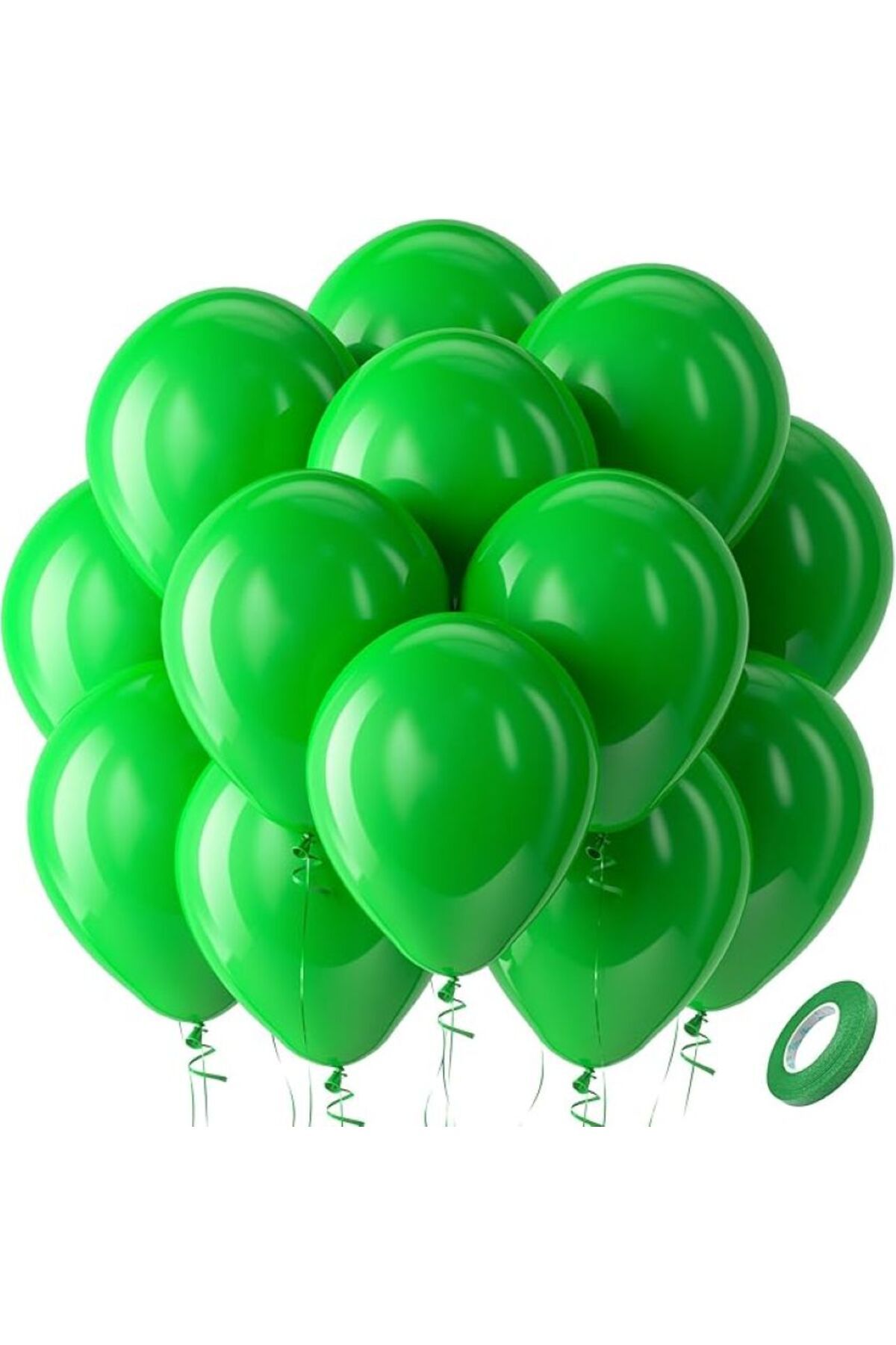 BALON DİYARI 50 Adet Renkli Metalik Balon - Premium Lateks