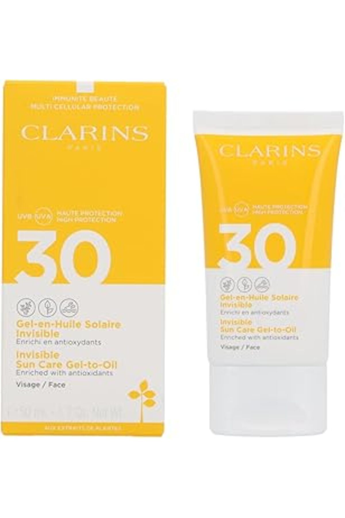 Ceet Markets Clarins Face Gel Invisible Sun Care S 30 Güneş Kremi (50 Ml)