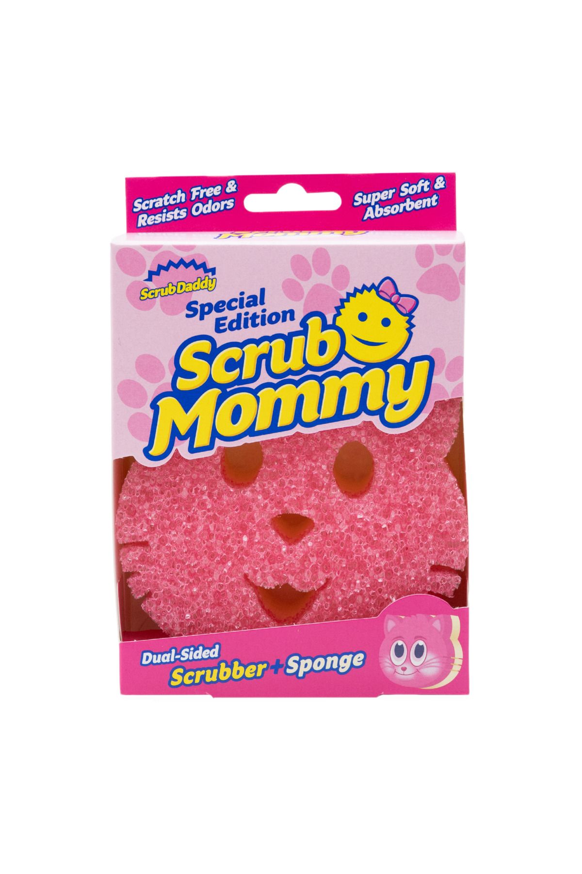 Scrub Daddy Scrub Mommy Kedi Şekilli Bulaşık Süngeri (Sınırlı Sayıda - Özel Seri)