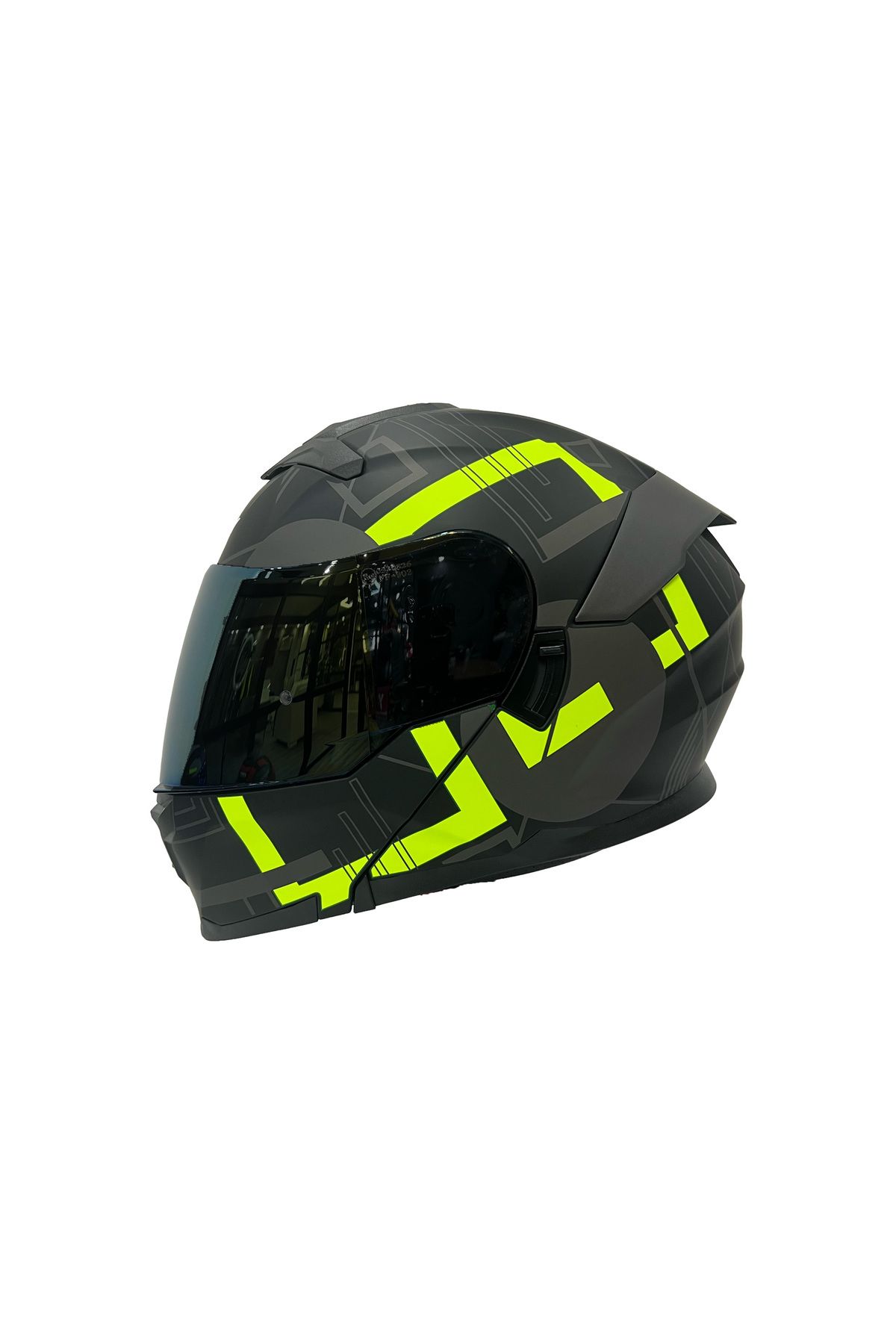 Tex SW 912 A1 YELLOW Çene Açılır Kask