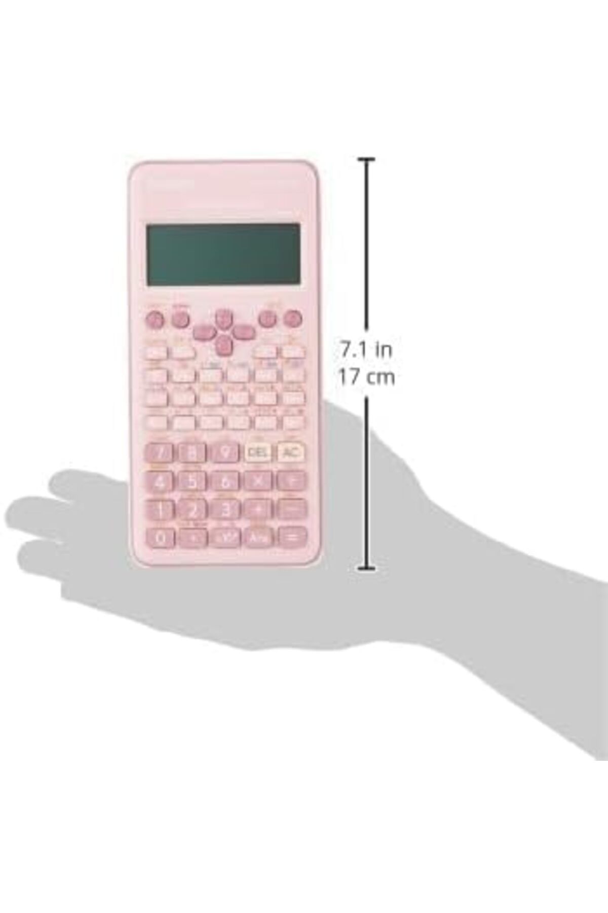 Casio-آلات حاسبة علمية قياسية 10 + 2 رقم 417 وظيفة لون وردي FX-570ESPLUS2PKWDT 6