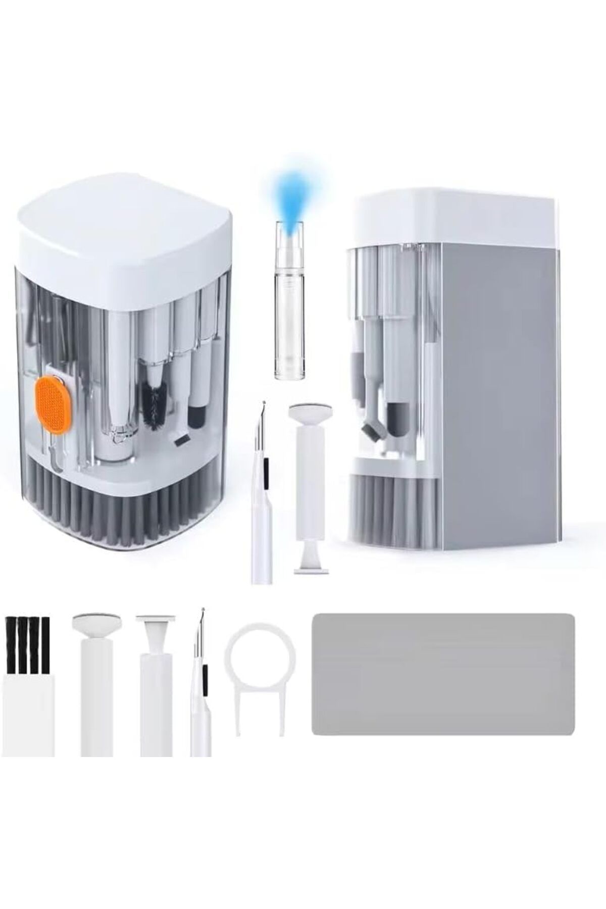 STOREMAX dlshop in 1 Çok Amaçlı Elektronik Temizleme Kiti, Klavye/Kulaklık/Kamera/Airpods Ergonomik Temiz