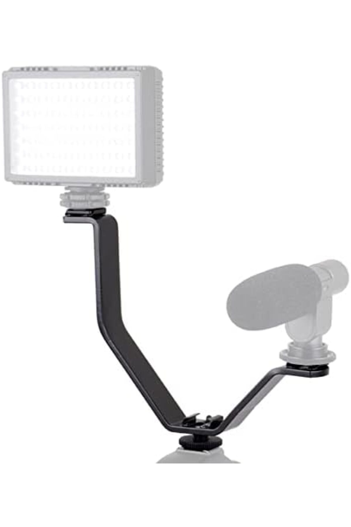 STOREMAX EMLshop Mikrofon Tutucu Flaş, Led, Üç Grişli V Bracket Makineler İçin DSLR Yeni VDesingx 98636