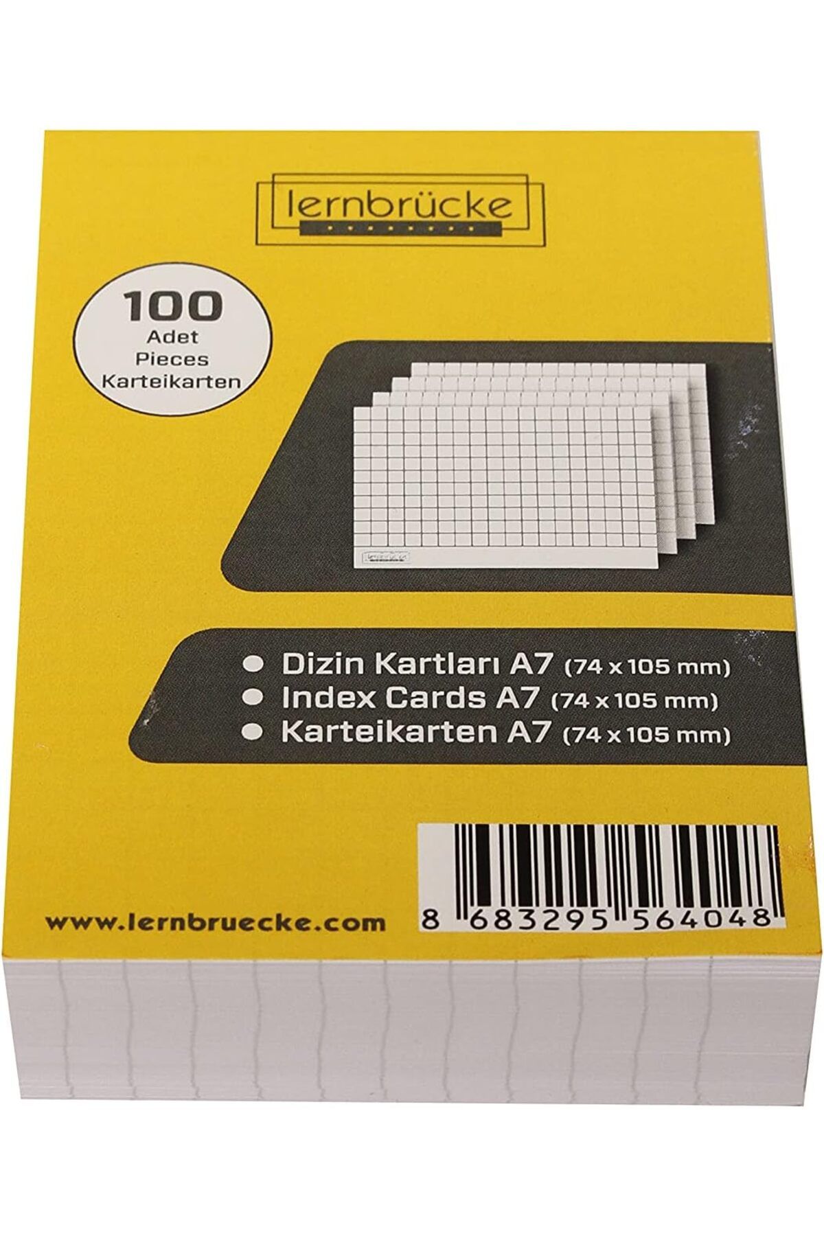 STOREMAX lbstorex BEYAZ KARELİ A7 DİZİN KARTI KARTEIKARTEN 100'LÜ Newdsng 1116818