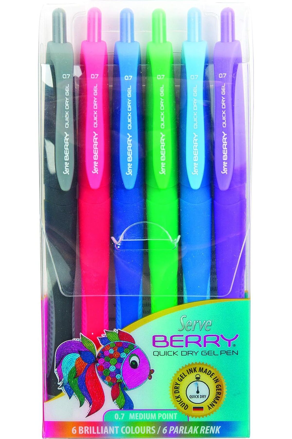 STOREMAX lbstorex Berry Jel Kalem 07mm Karma Blister 6li Newdsng 1116818