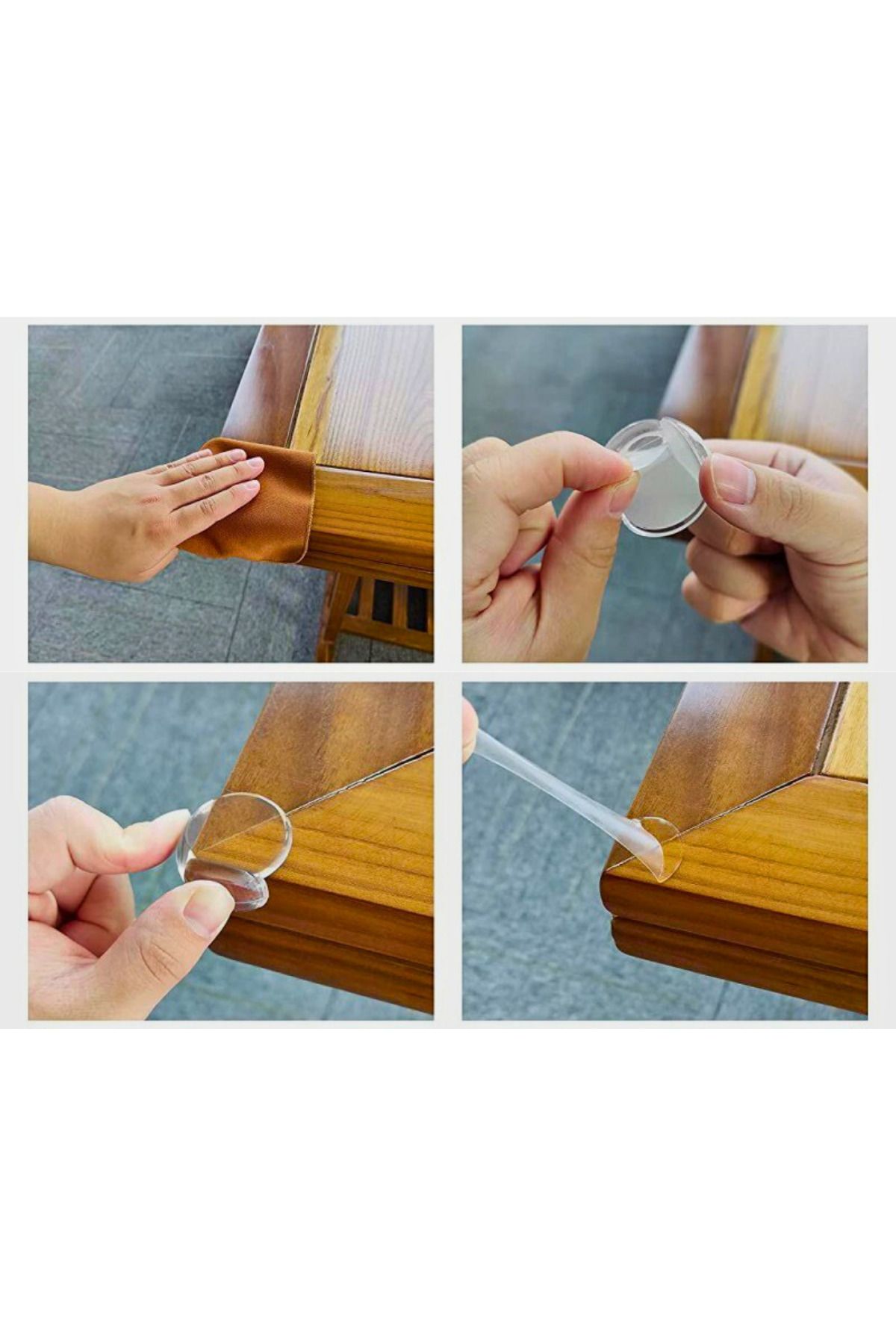 Vekorr-Table Corner Edge Protector Anti-Knock Ball Shaped Guard Set 3
