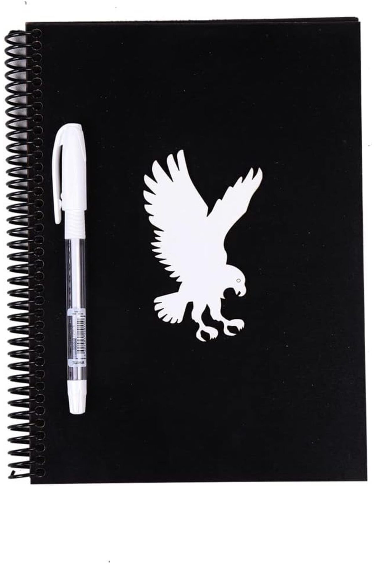 STOREMAX EMLshop DESENLİ SİYAH DEFTER AHŞAP KAPAKLI VDesing 986362