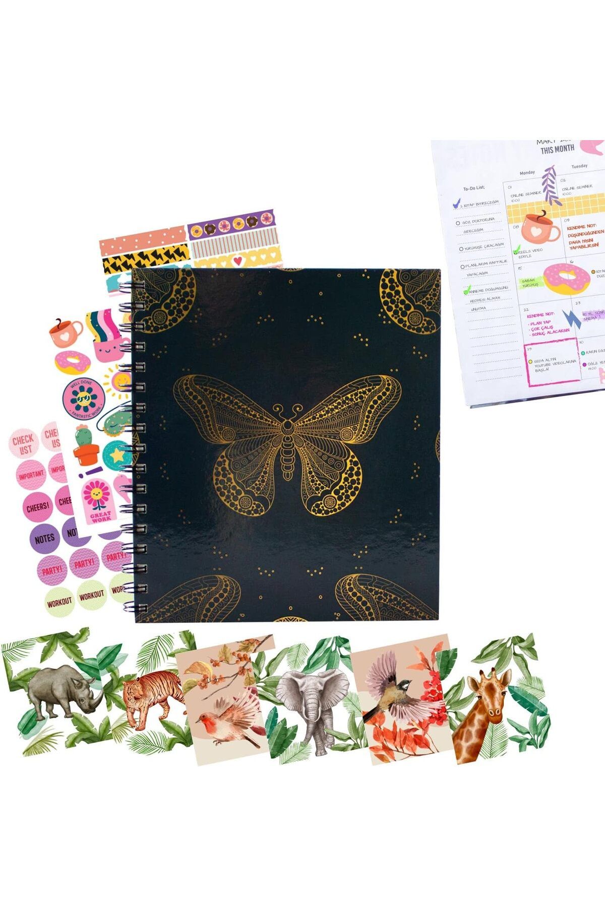 STOREMAX dliaShp JUNO SMART PLANNER GOLD/BUTTERFLY veydhop 542167