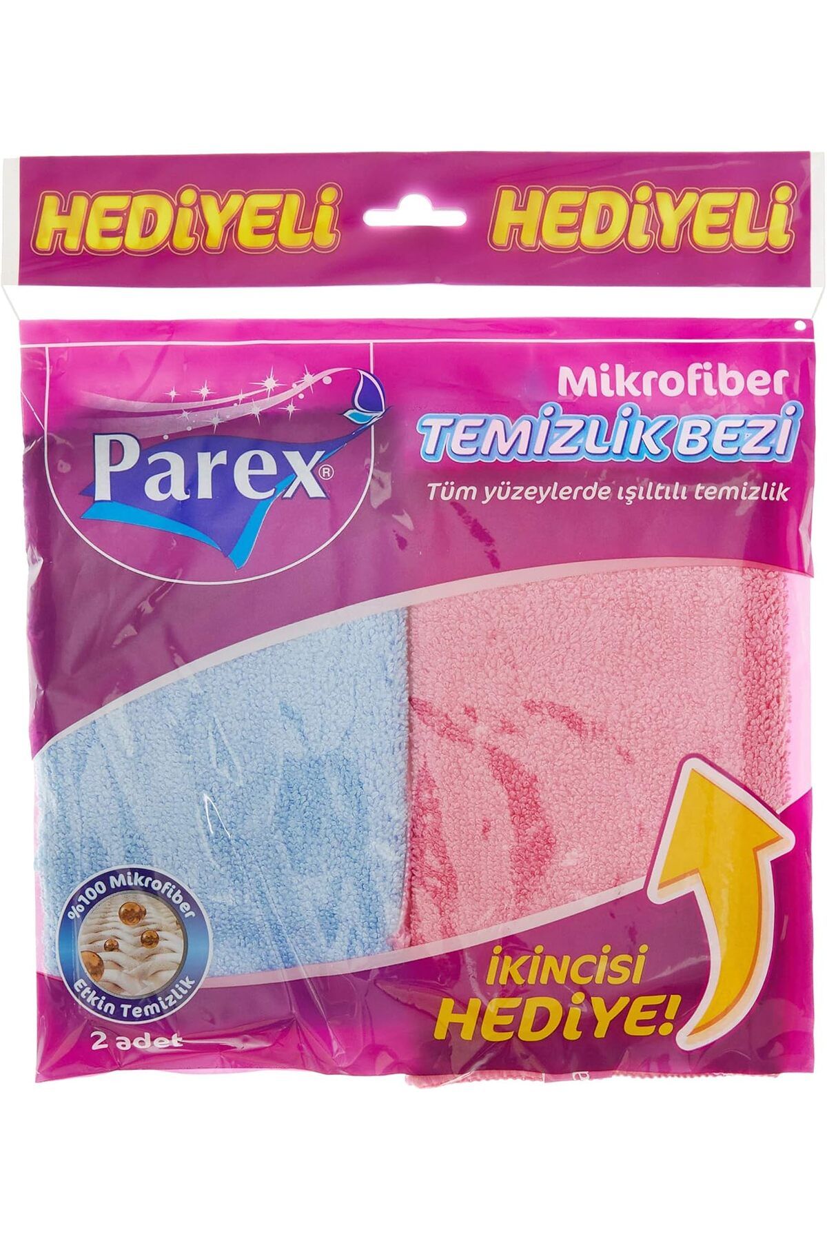 STOREMAX EMLshop 2 Adet) (1 x 1 Paket (İkincisi Hediye) Temizlik Bezi Mikrofiber Yeni VDesing 986362