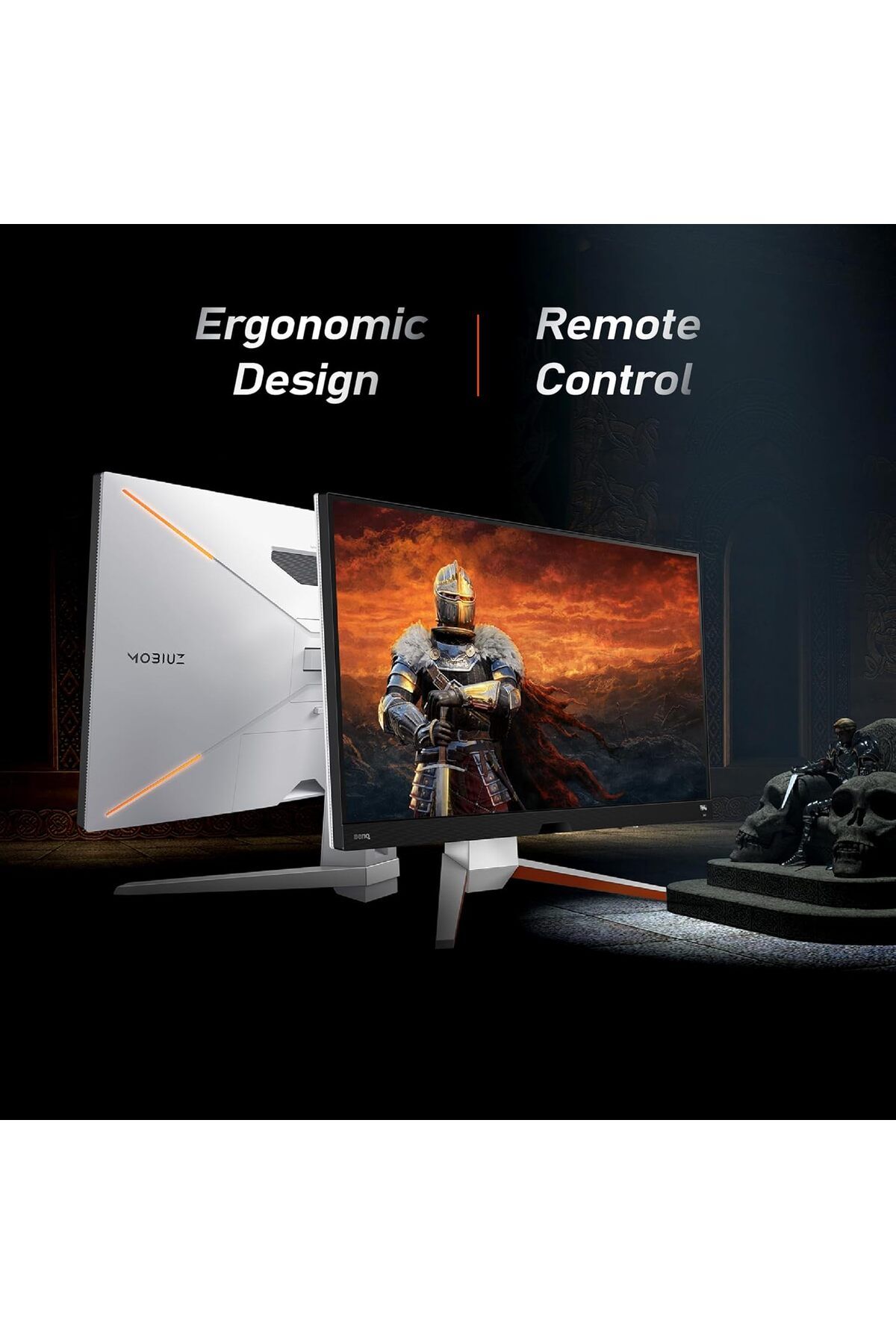 BENQ-شاشة ألعاب MOBIUZ EX3210U مع صوت 2.1 ومضخم صوت ومنفذ HDMI 2.1 7