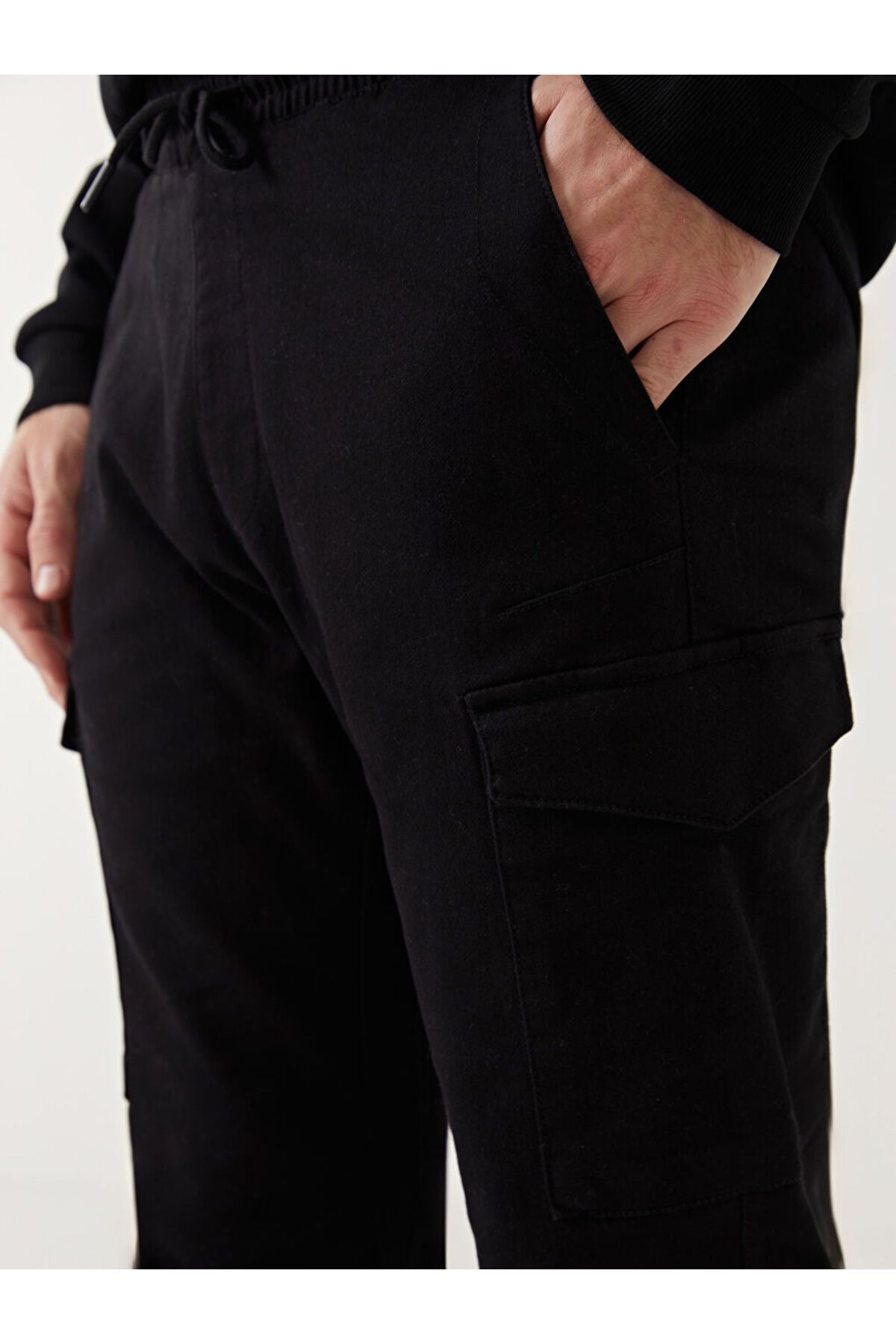 LC Waikiki-Ανδρικό παντελόνι Cargo LCW Slim Fit 3