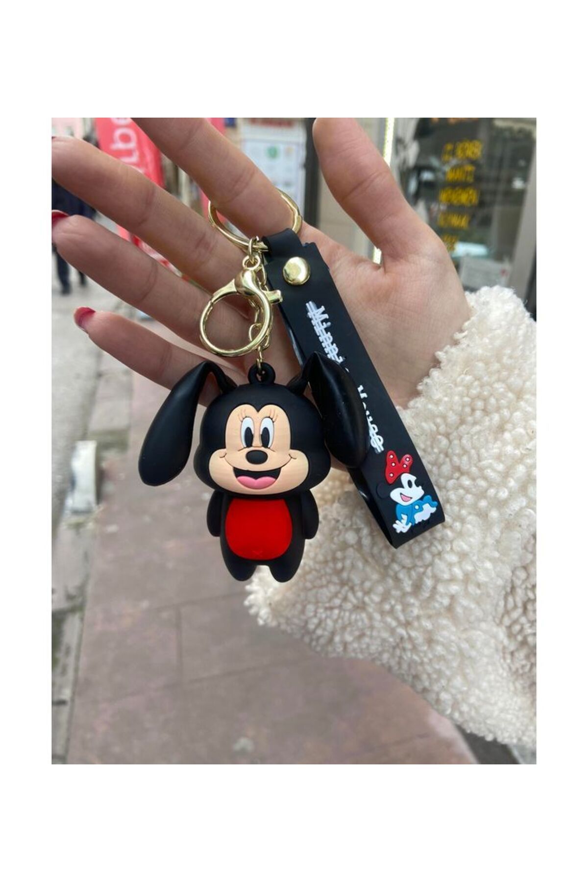 MODA Mickey Mouse Kulakları Hareketli Anahtarlık