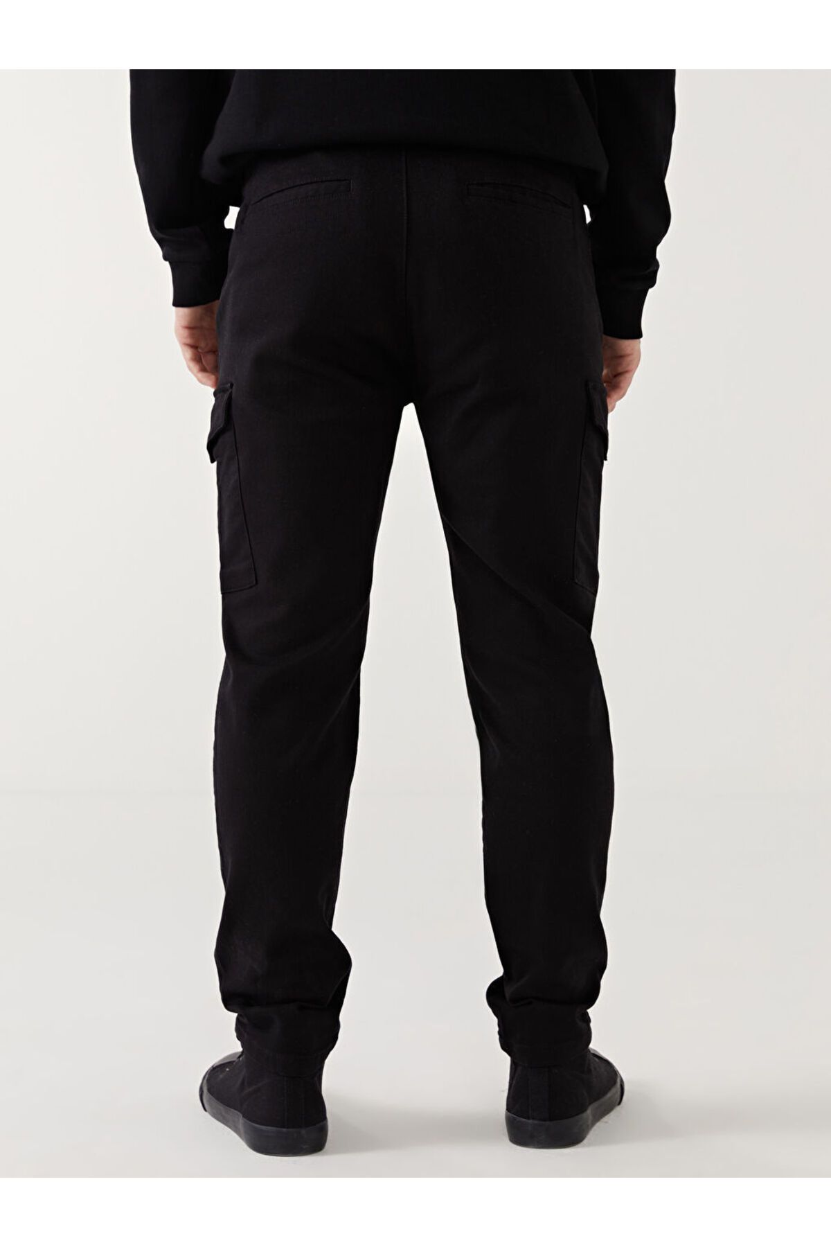 LC Waikiki-Ανδρικό παντελόνι Cargo LCW Slim Fit 4