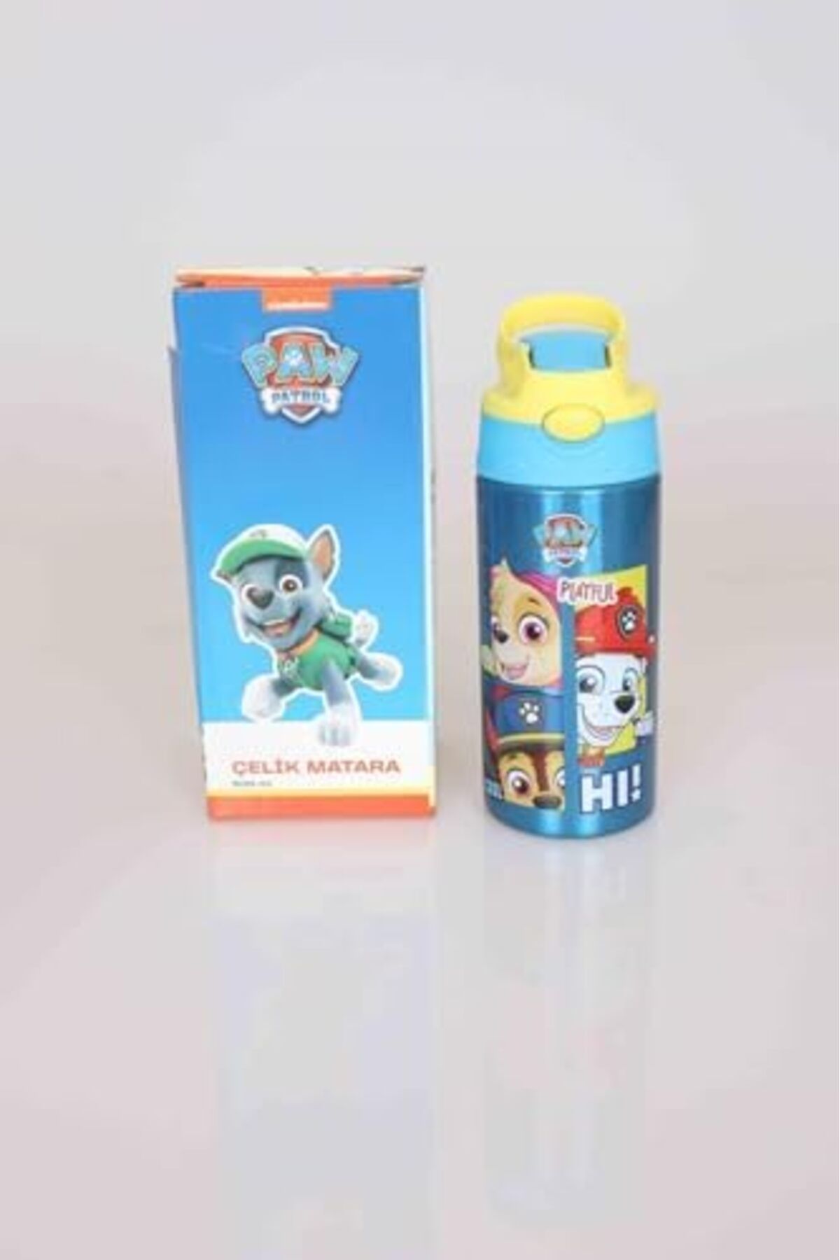 STOREMAX oskyshopx 500 ML ÇELİK MATARA PAW PATROL LİSANSLI Yeni brkjx 842385