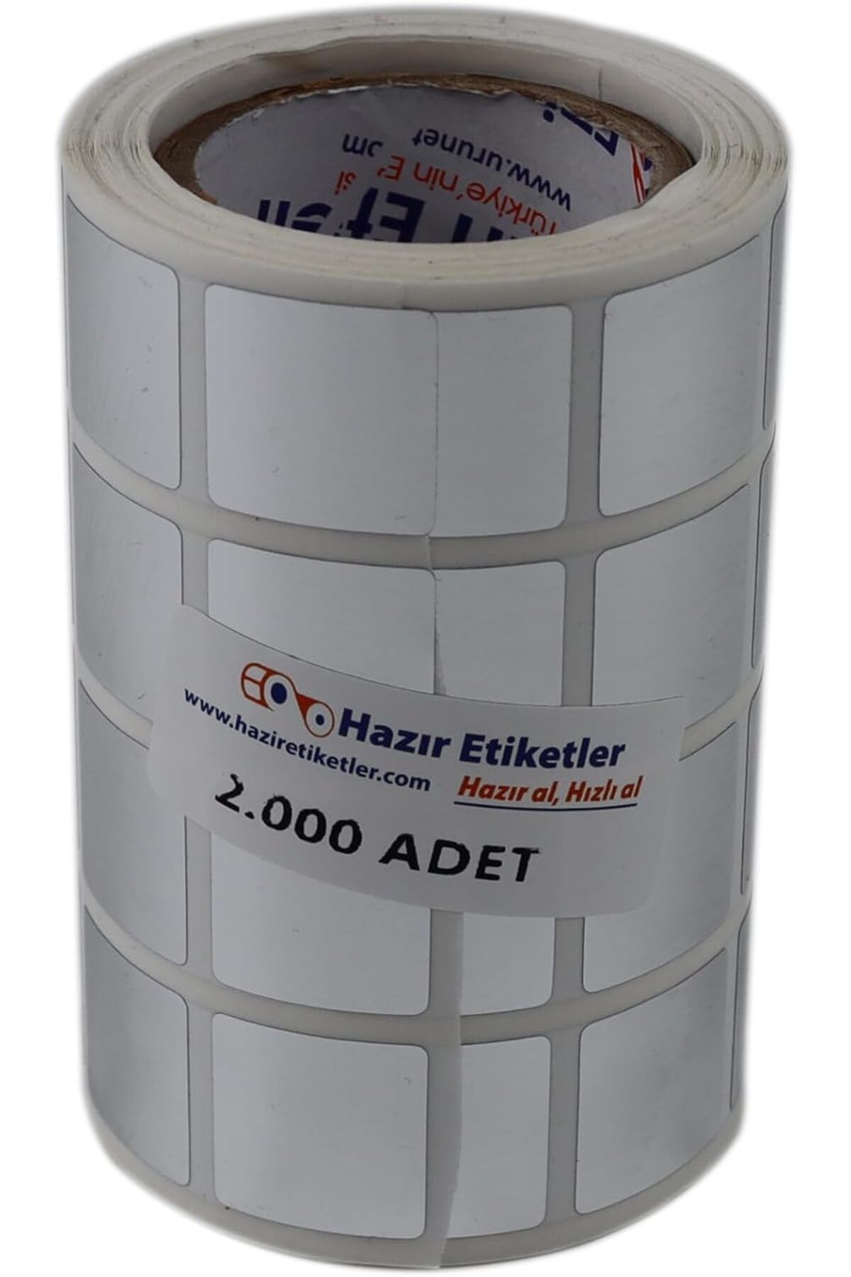 STOREMAX-Muartshop Labels , Ready to Go Get It Fast Pp Metallized Unprinted Label, 20mm X 20mm Side by Side 4 Pcs 1