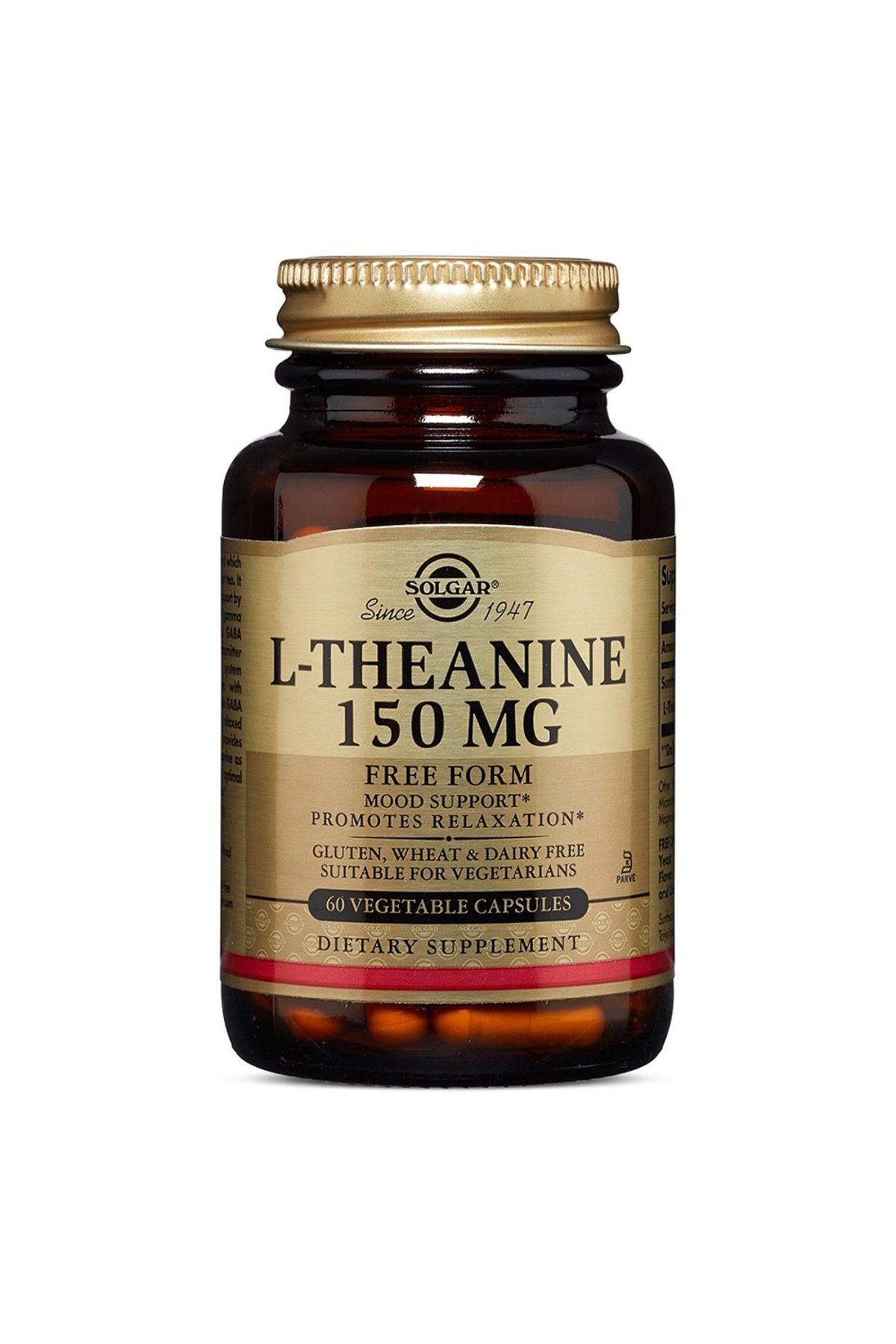 Solgar-L-Theanine, 60 Veggie Capsules, 150 mg 1