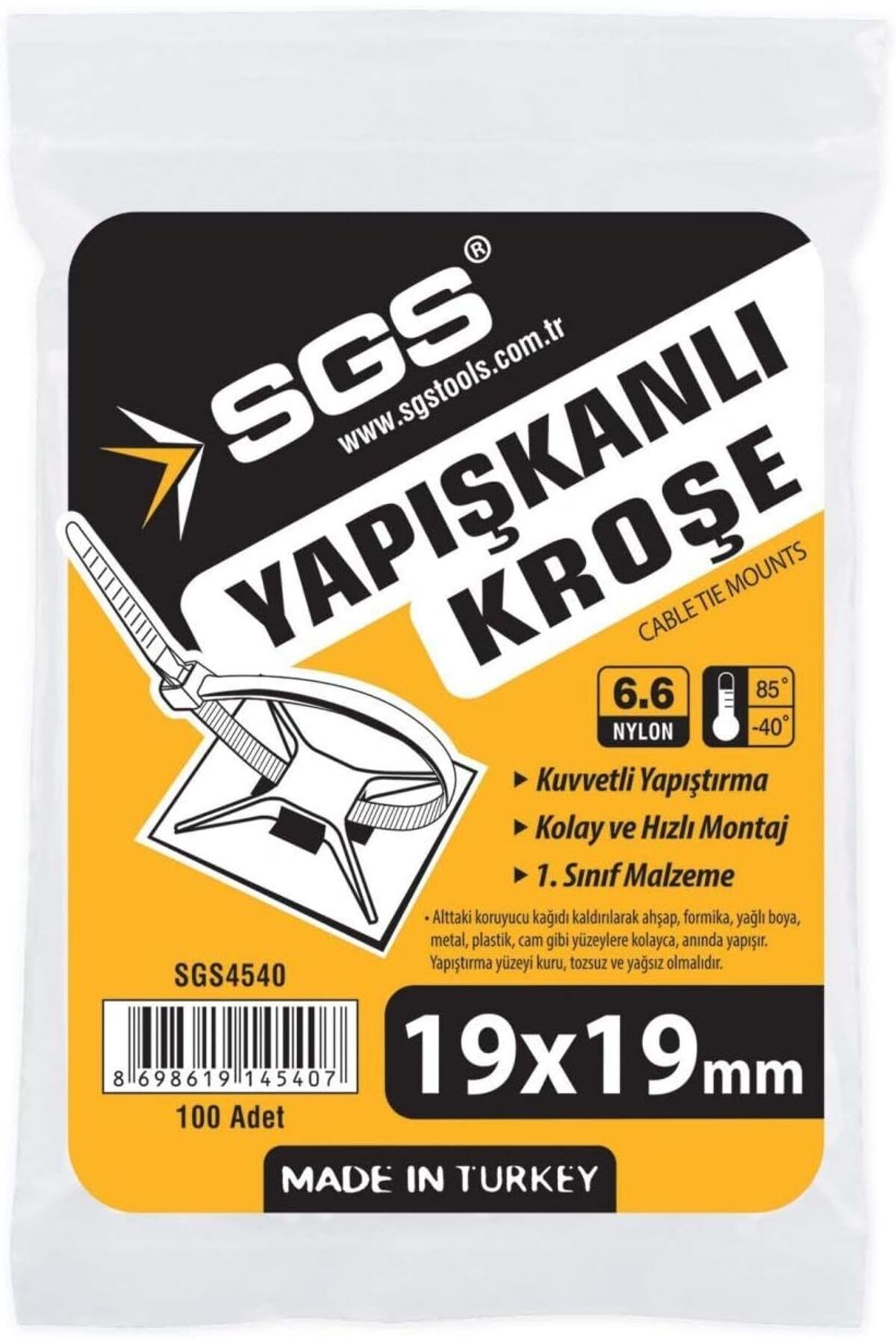 STOREMAX MU-ARTSHOP NAYLON KABLO BAĞI 2.5 * 100 tnca 871301
