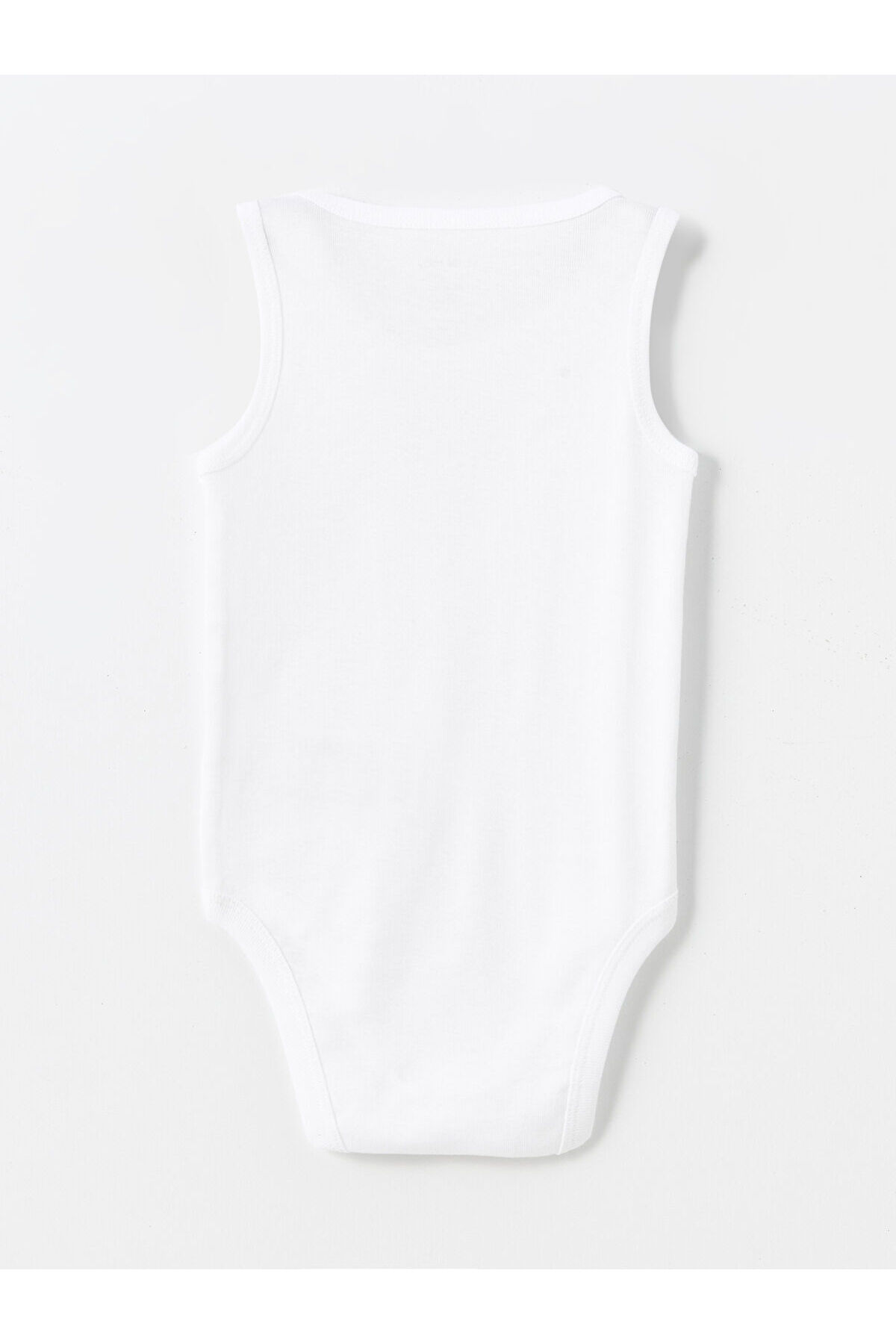 LC Waikiki Lcw Baby Bisiklet Yaka Basic Kız Bebek Çıtçıtlı Body 2'li (W4) fotoğrafı 4 (önizleme)