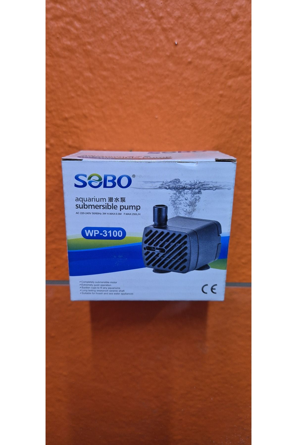 Sobo WP-3100 Kafa Motoru 300 LT/H