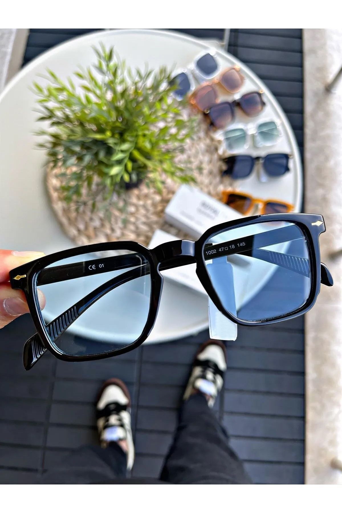 Ice Blue Sunglasses for Men & Women