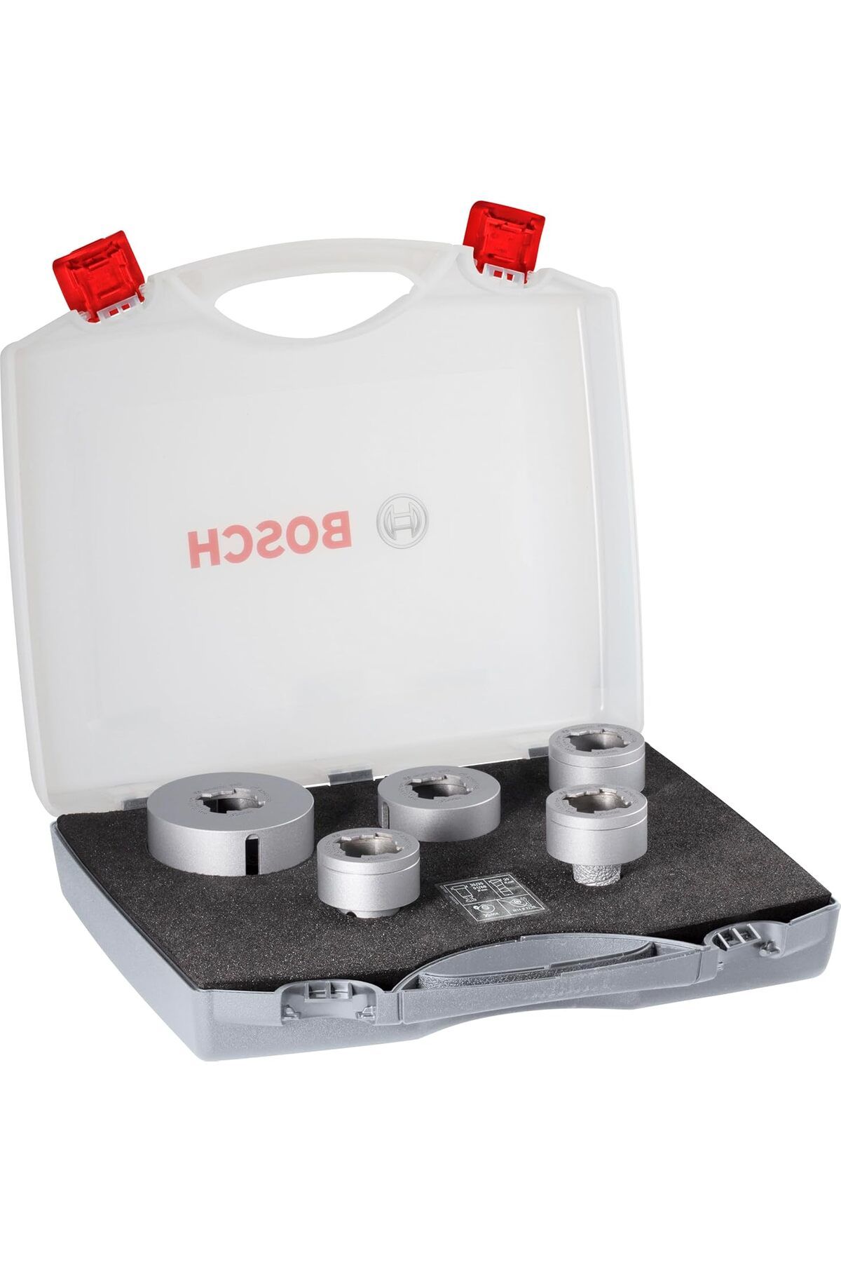 STOREMAX nslmshop 5 x PRO Ceramic Dry Diamond Core Cutter Set X-Lock ve küçük açılı taşlama makineleri