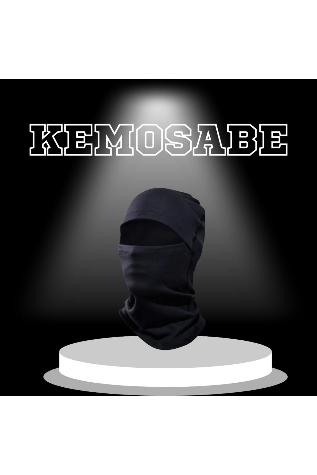 KEMOSABE Motosi̇kletçi̇ Termal Kişlik Kar Maskesi̇ Premi̇um Kumaş